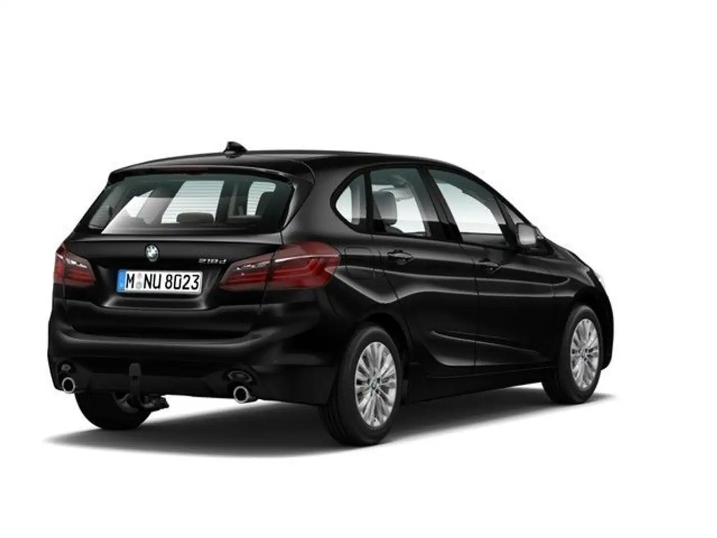 BMW 218 Advantage Aut. Klimaaut. AHK Schwarz - 2