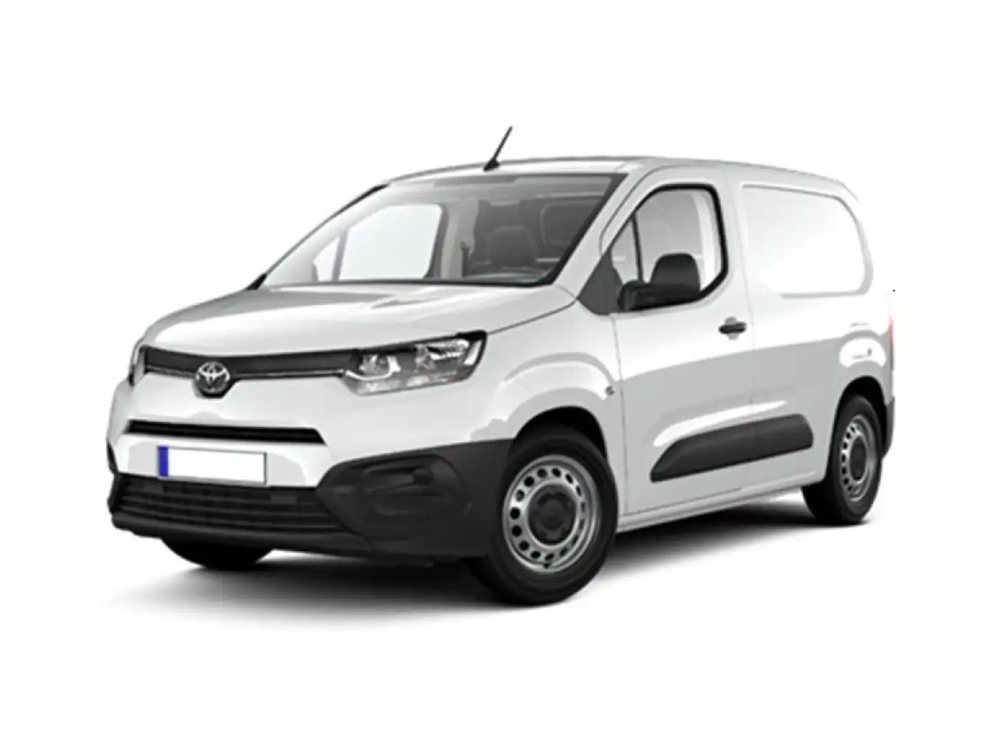 Toyota Proace City 1.5D 131CV 3 Posti passo LUNGO. New Doblò Weiß - 1