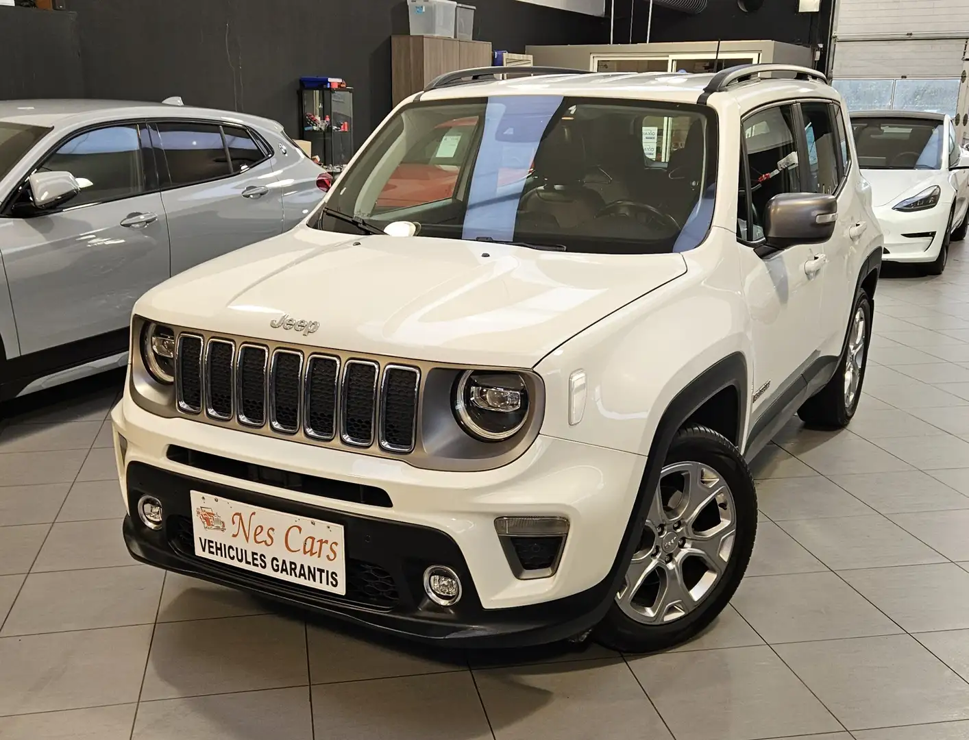 Jeep Renegade 1.6 MJD AUTO LIMITED,CUIR,GPS,LED,CAMERA,GAR 1 AN Wit - 1