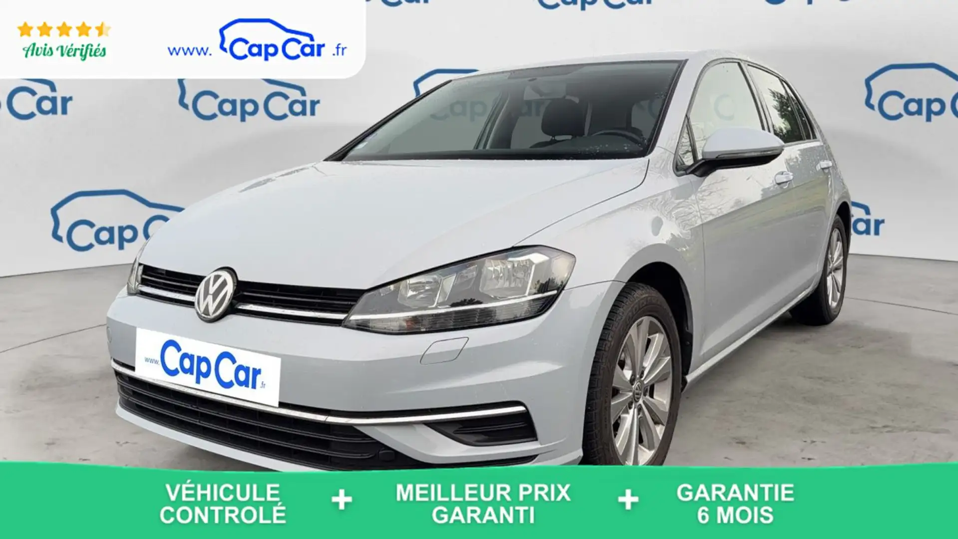 Volkswagen Golf 7 1.4 TSI Flexfuel 125 Comfortline Blanc - 1