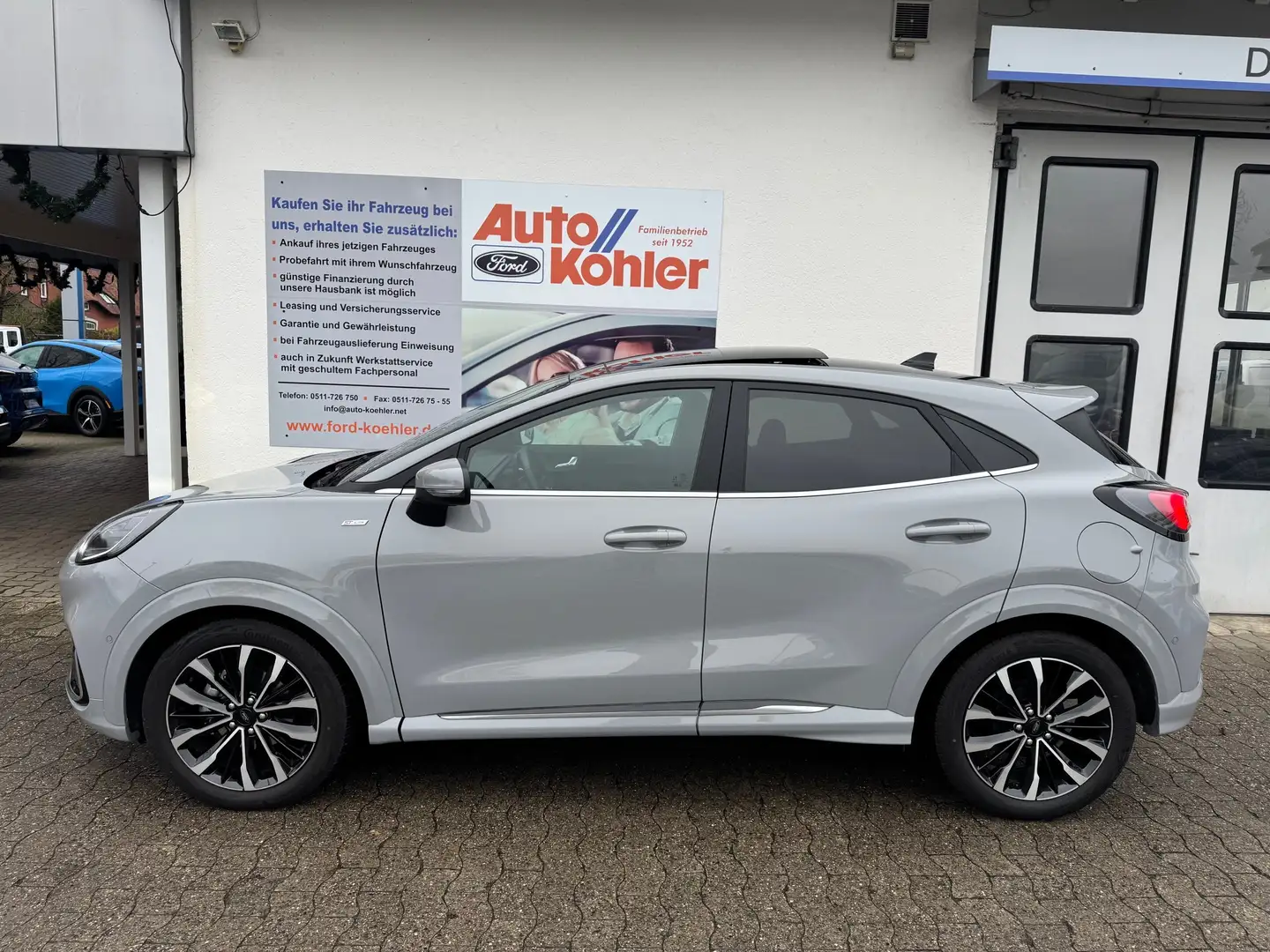 Ford Puma ST-Line VIGNALE mHEV mit Panoramadach Grau - 2