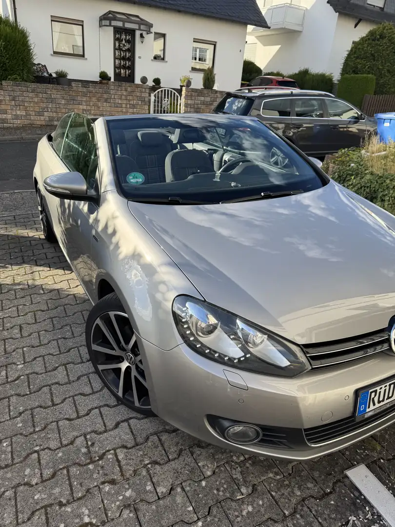 Volkswagen Golf Cabriolet Golf Cabrio 1.4 TSI BlueMotion Technology Lounge Silber - 2