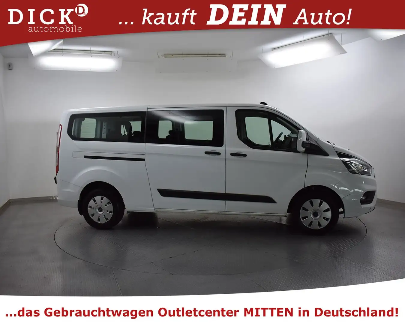 Ford Transit Custom Transit Cust 2.0d 320 L2 Trend 9SI+KLIMA+PDC+TEM Weiß - 2