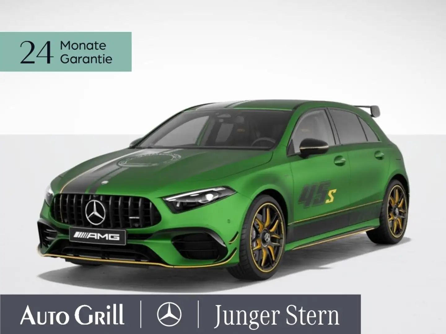 Mercedes-Benz A 45 AMG A 45 S 4M+  Green Hell Magno - Limited Edition Groen - 2