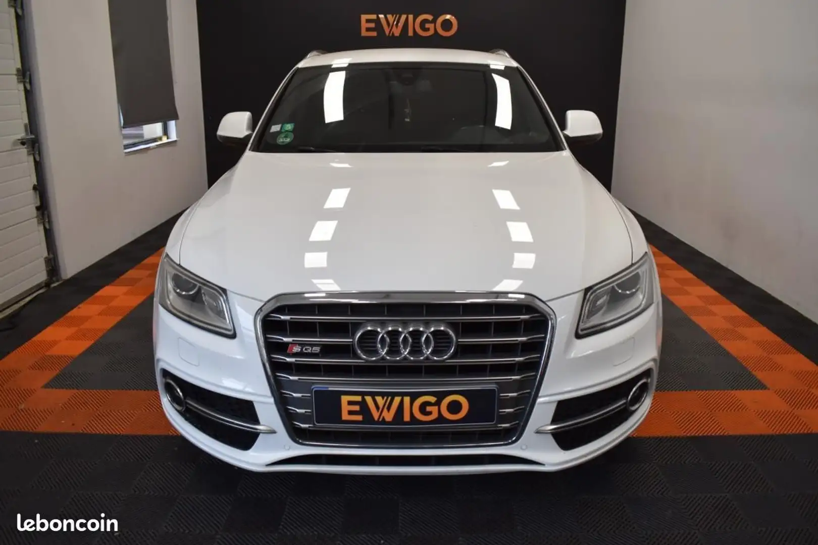 Audi SQ5 3.0 TDI 315CH QUATTRO BVA SUIVI GARANTIE 6 A 60 MO Blanc - 2