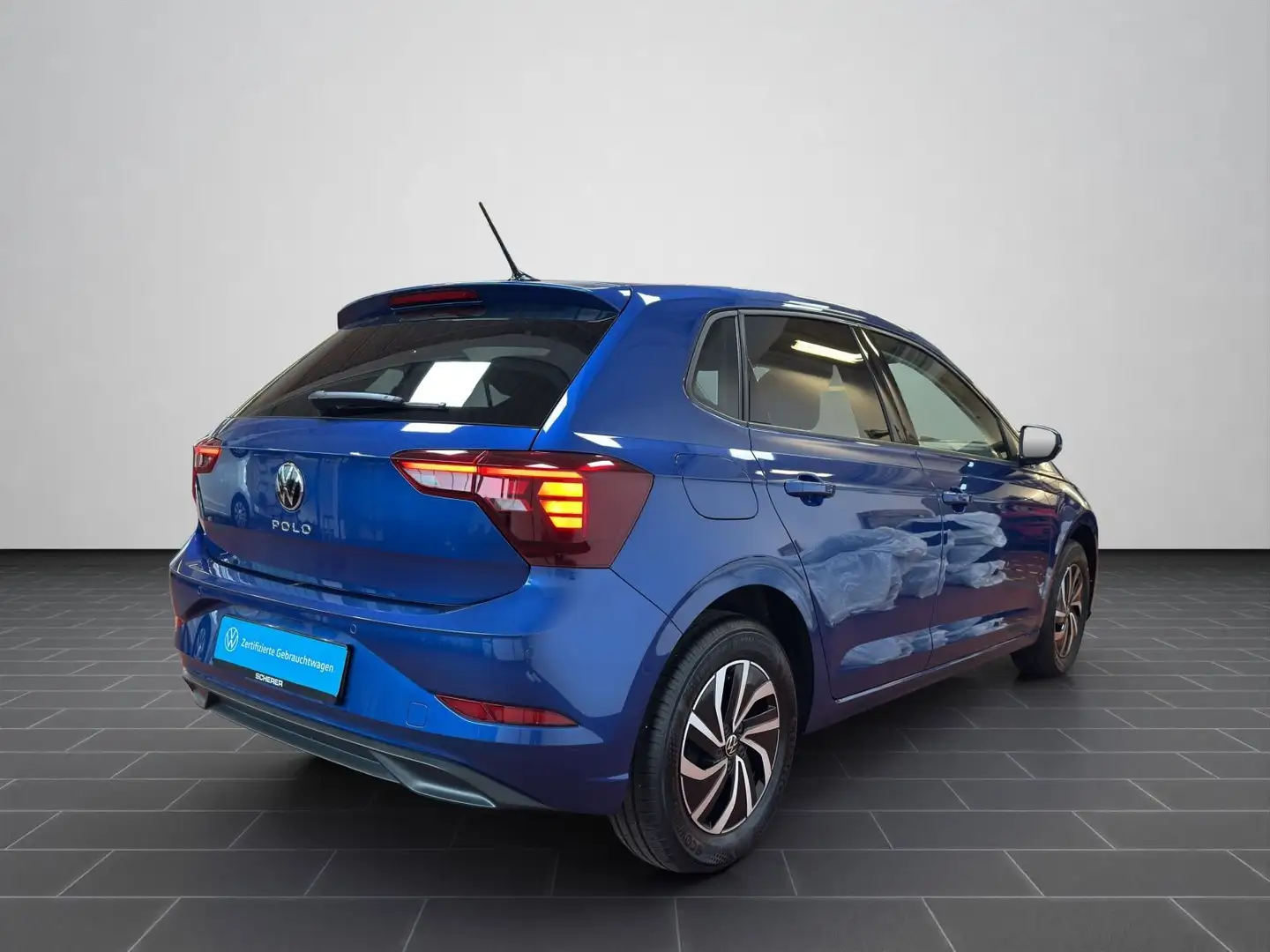 Volkswagen Polo Life 1,0 l TSI OPF 70 kW (95 PS) 5-Gang Blau - 2