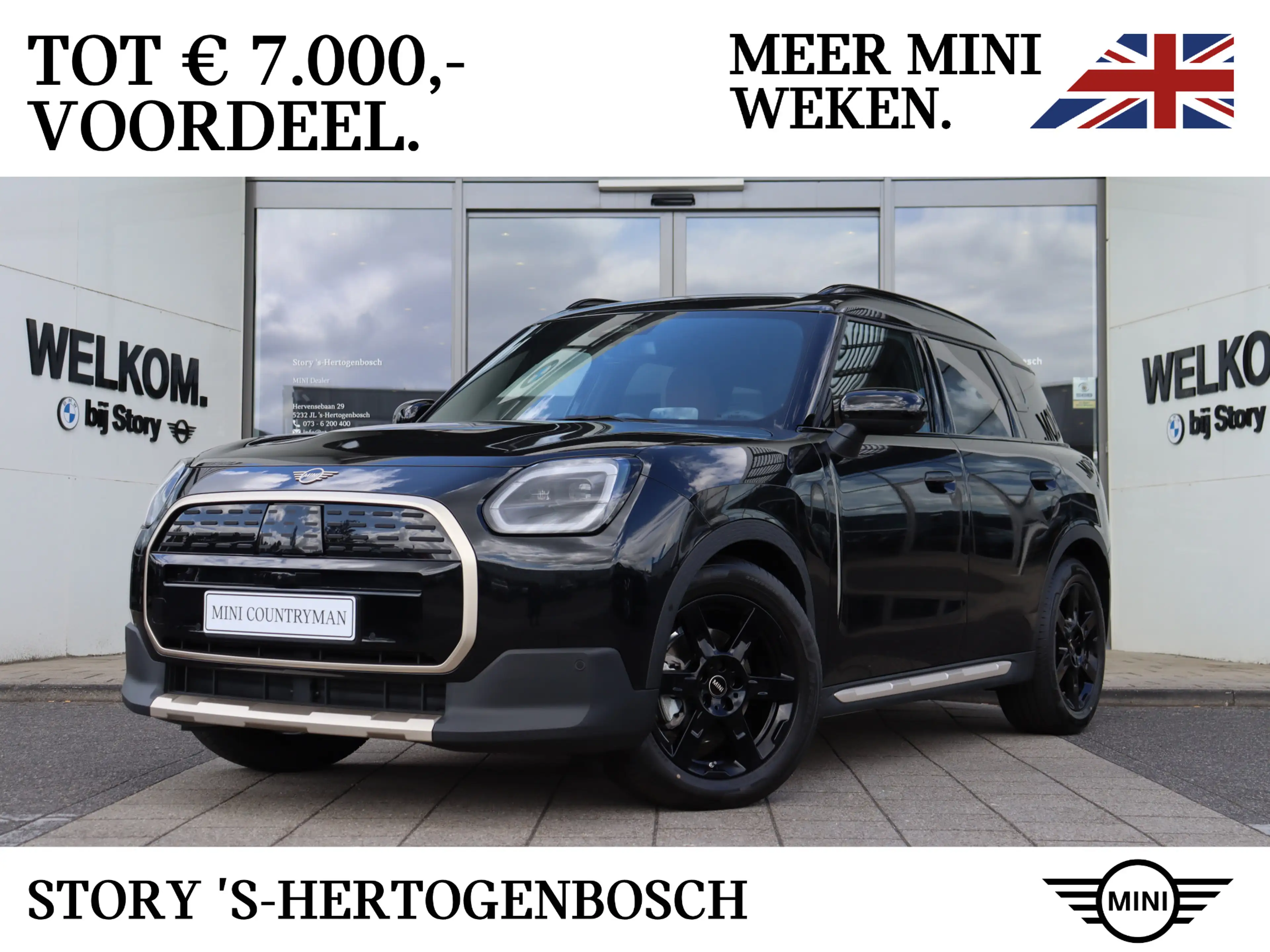 MINI Countryman E / Favoured / Pakket L / 18" Asteroid Spoke Black