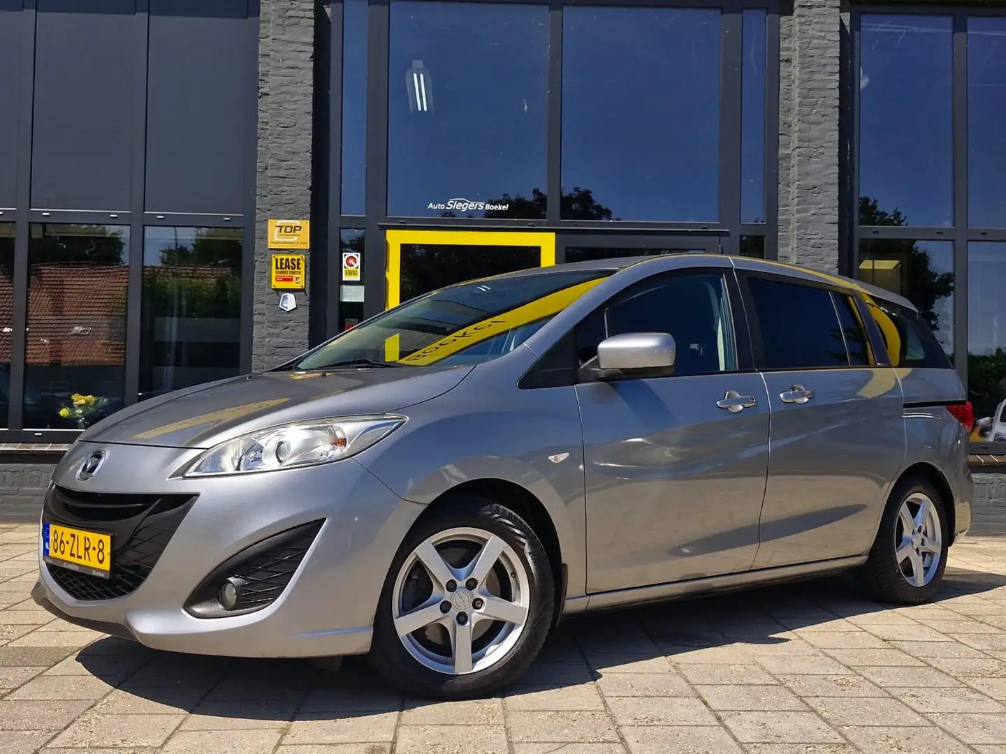 Mazda 5 1.8 TS+ 7 Zits | Trekhaak | Cruise Control | Telef Grijs - 1