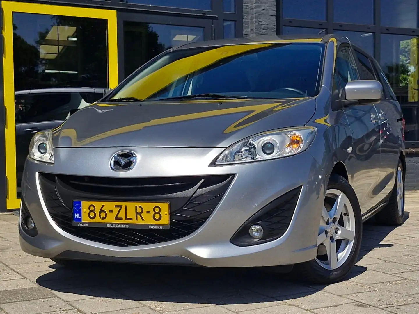 Mazda 5 1.8 TS+ 7 Zits | Trekhaak | Cruise Control | Telef Grijs - 2