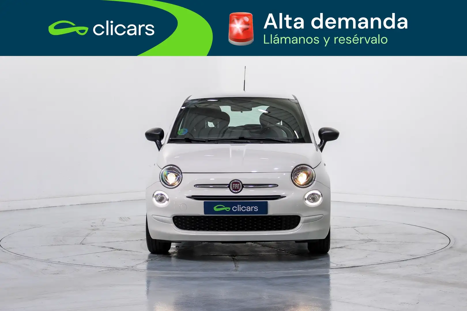 Fiat 500 1.0 Hybrid Monotrim 52kW Blanco - 2