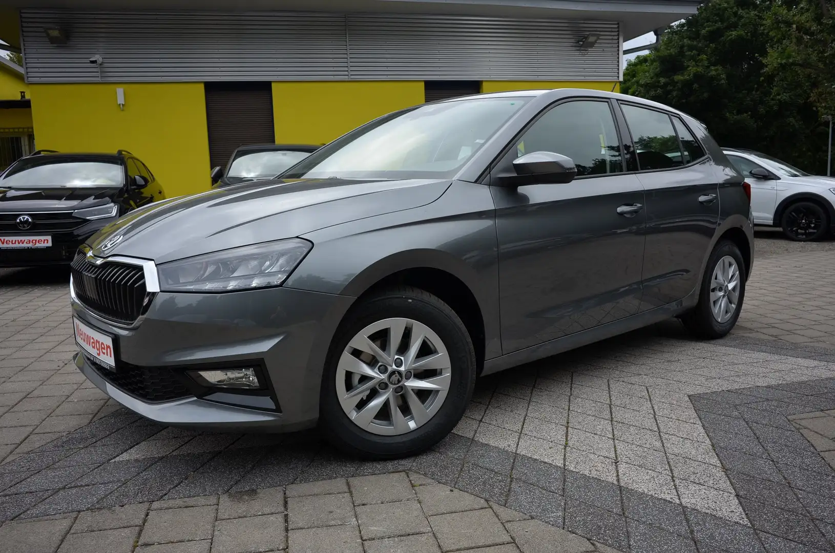 Skoda Fabia 1.0 TSI 5JGAR+KAMERA+ALUFELGEN+LED+SHZ+PDC Grau - 1