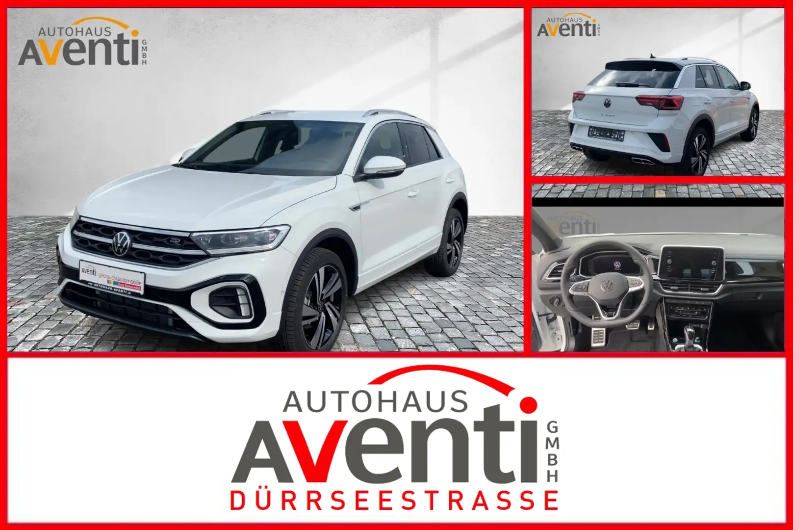 Volkswagen T-Roc R-Line *ACC*DSG*Lane Assist*Kamera*LED* Fehér - 1