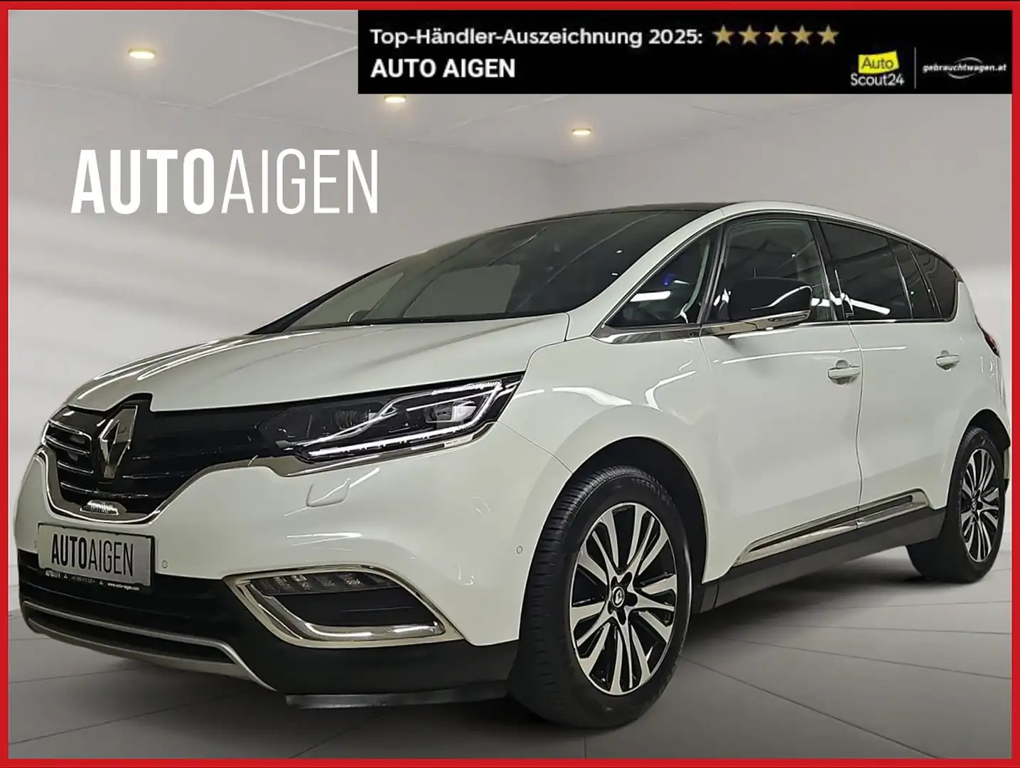 Renault Espace INITIALE PARIS * 7-SITZER * PANO * MASSAGE * BOSE Blanc - 1