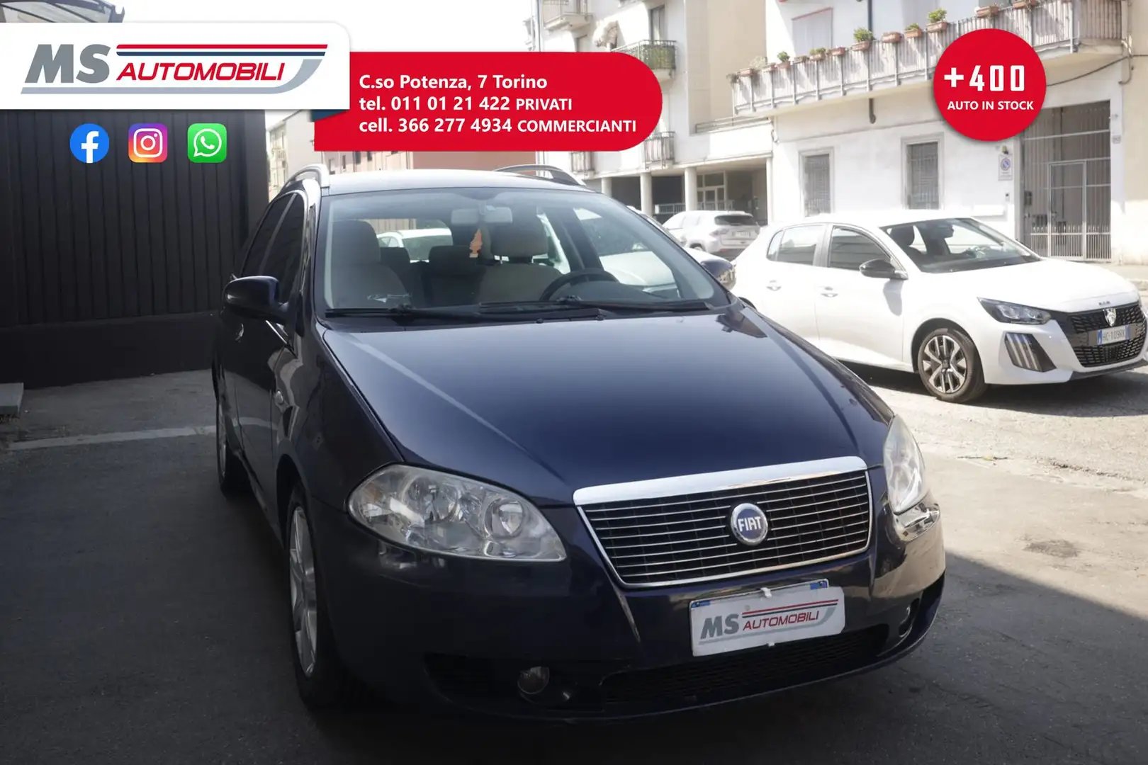 Fiat Croma FIAT Croma 1.9 mjt 16v Must 110KW ANNO 2006 Blau - 1