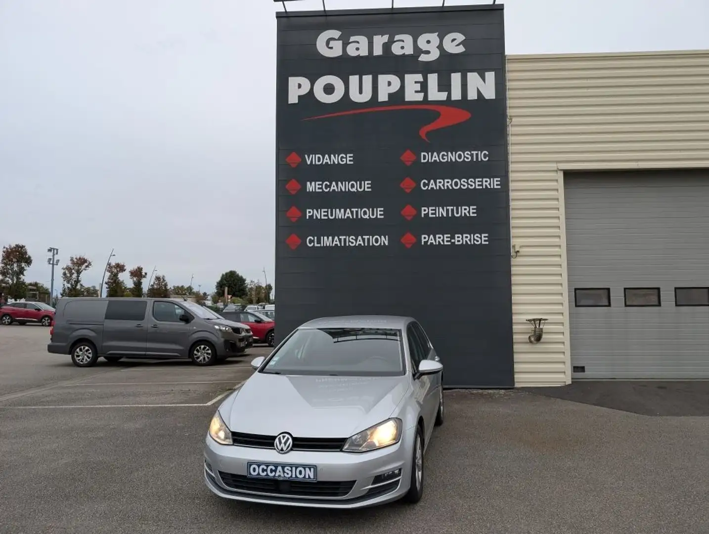 Volkswagen Golf 1.6 TDI 105CH BLUEMOTION TECHNOLOGY FAP CONFORTLINE 5P Gris - 1