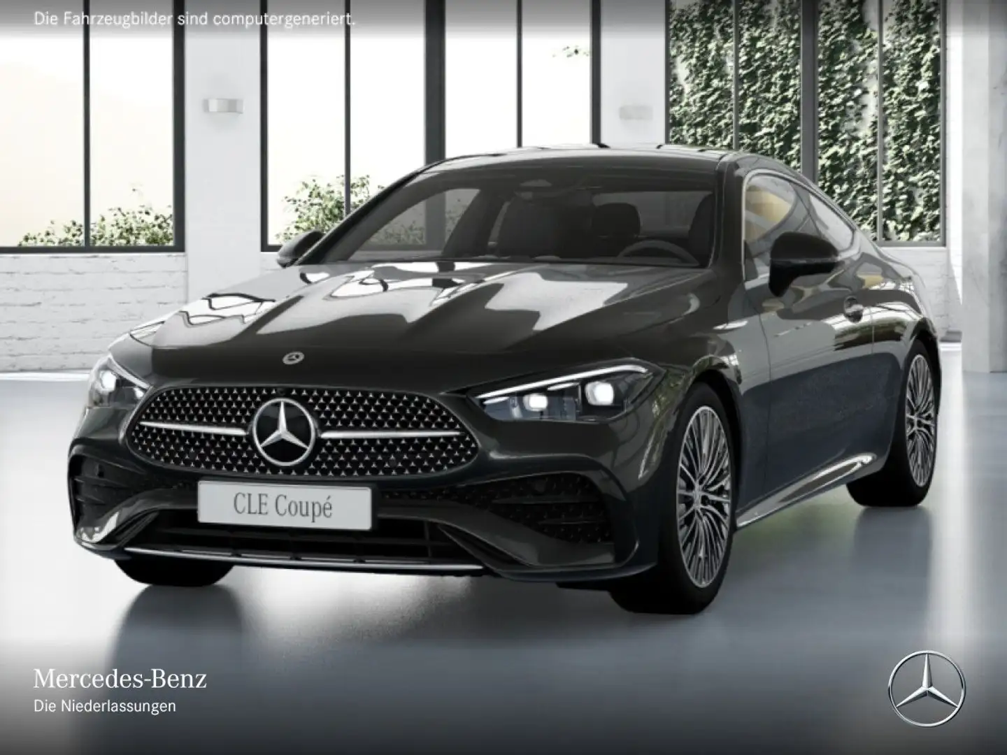 Mercedes-Benz CLE 200 AMG+PANO+360+BURMESTER+TOTW+KEYLESS+9G Grau - 2