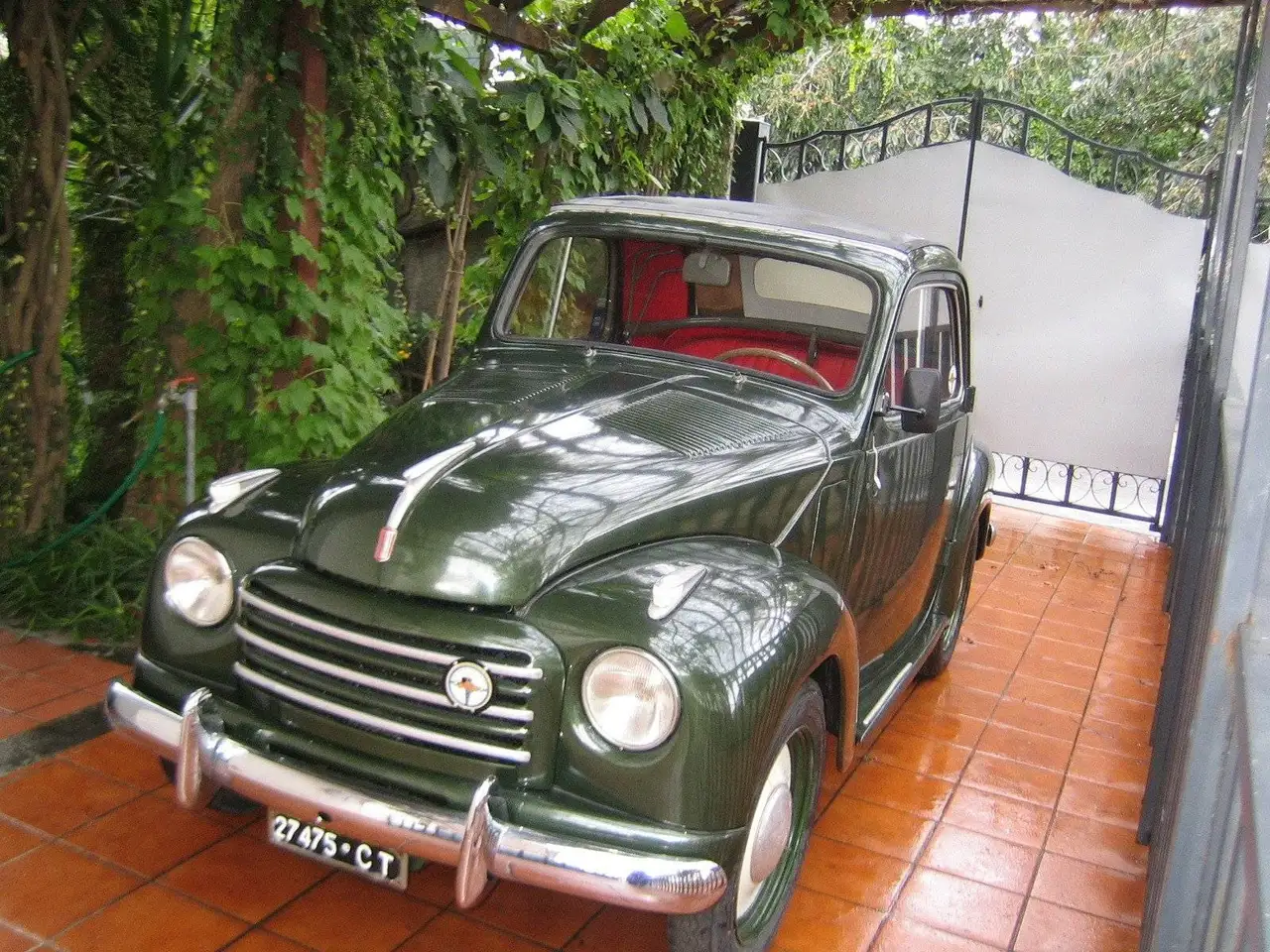 Fiat Topolino Auto D`Epoca Anno 1952, foto 3
