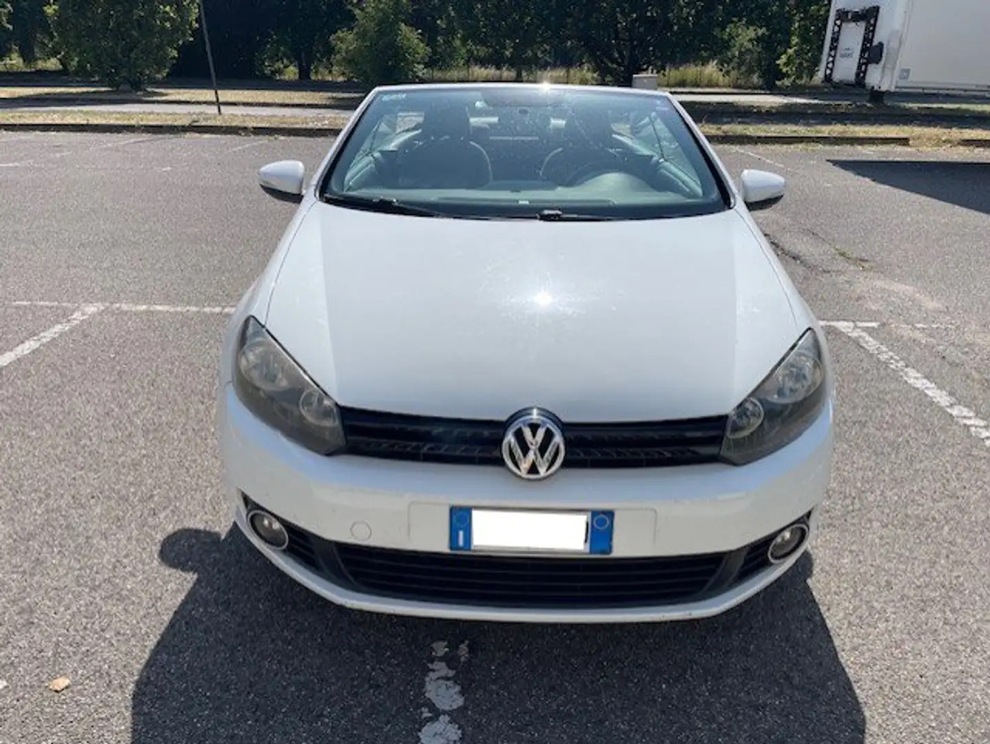 Volkswagen Golf Golf VI 2008 Cabrio Cabrio 2.0 tdi bm 140cv dsg Bianco - 2