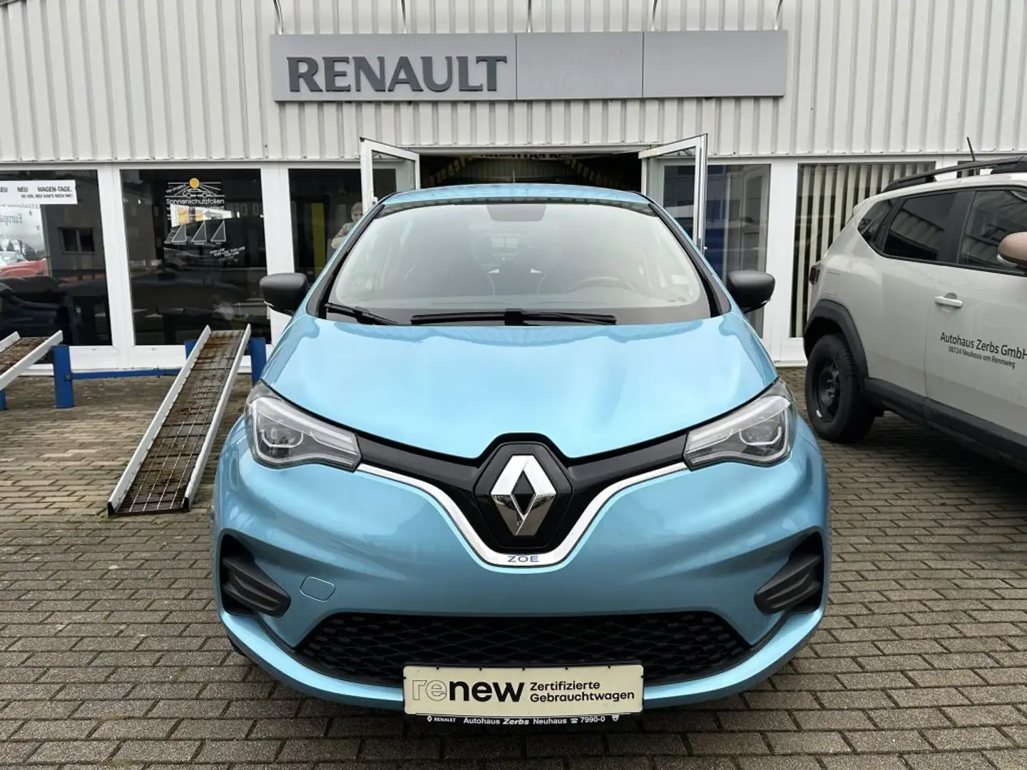 Renault ZOE (ohne Batterie) Z.E. 40 LIFE Blau - 2