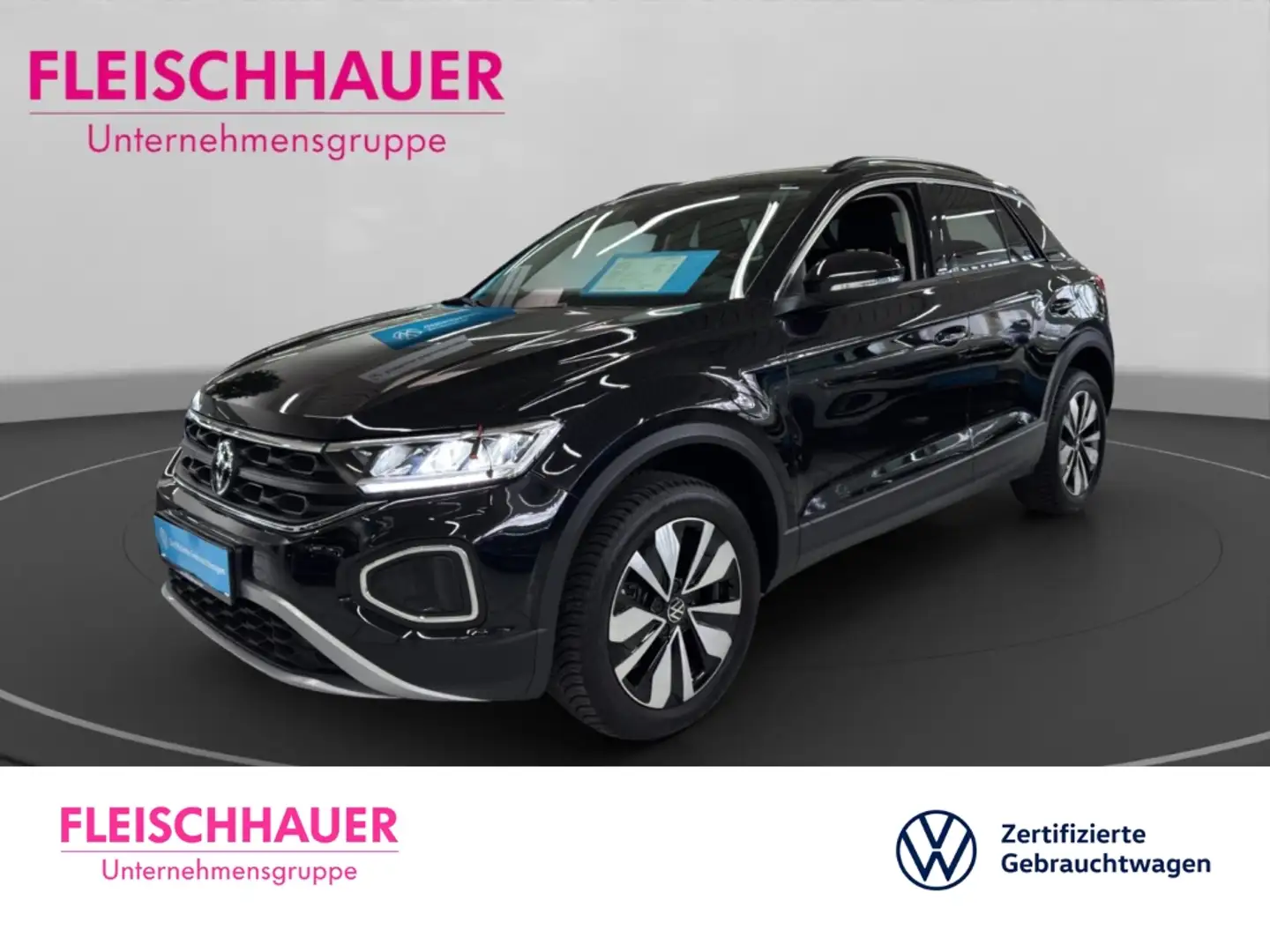 Volkswagen T-Roc Move 2.0 TDI Life LED+DC+ACC+NAVI+CARPLAY+SHZ+PDC Schwarz - 1