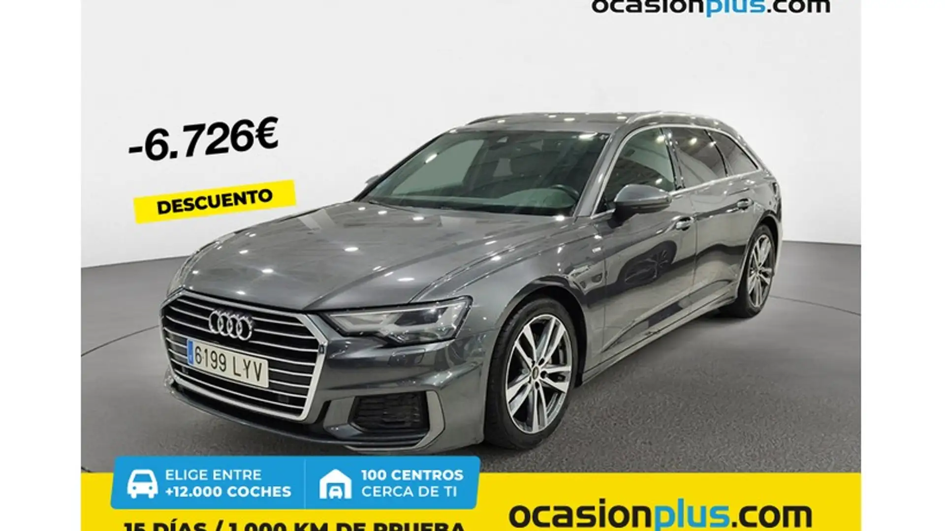 Audi A6 Avant 40 TDI S line S tronic Gris - 1