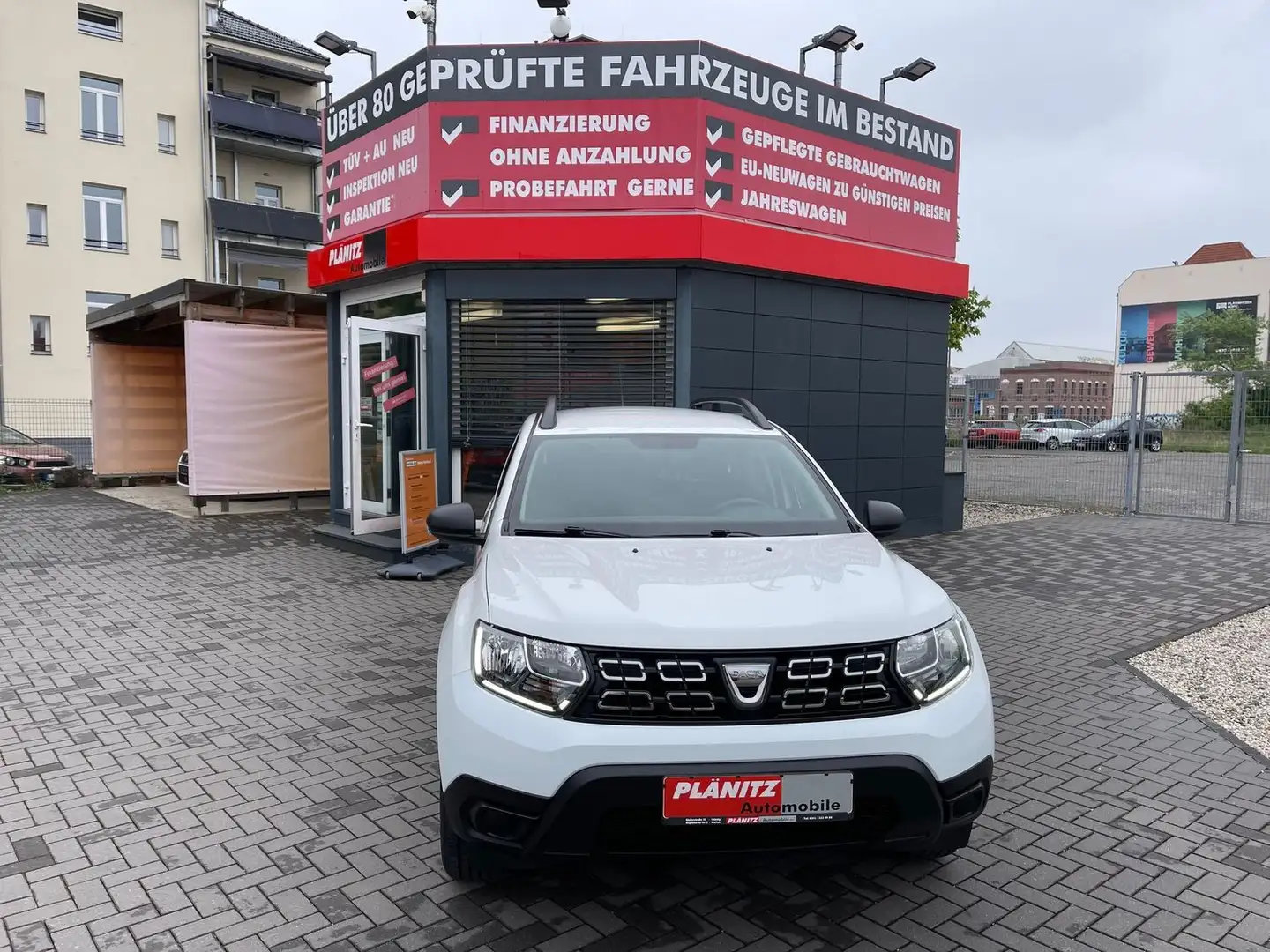 Dacia Duster Deal/Tempomat/Navi/BENZIN / Gasanlage/Tagfahrlicht Wit - 1