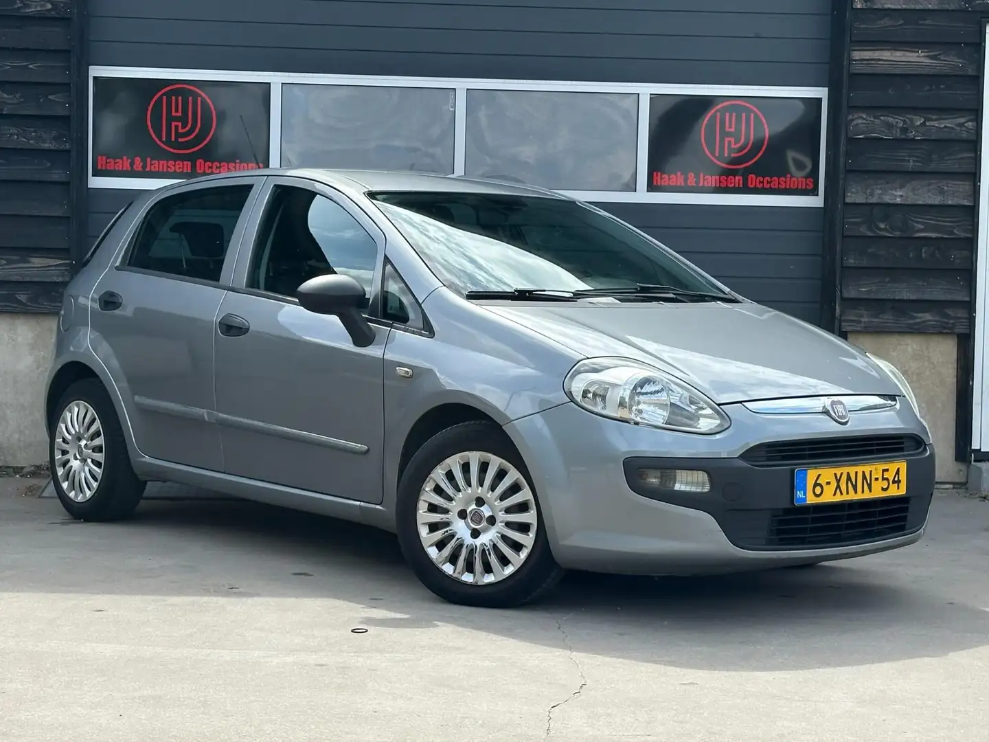 Fiat Punto Evo 1.4 Dynamic Airco Blue & Me Apk NAP Gris - 2