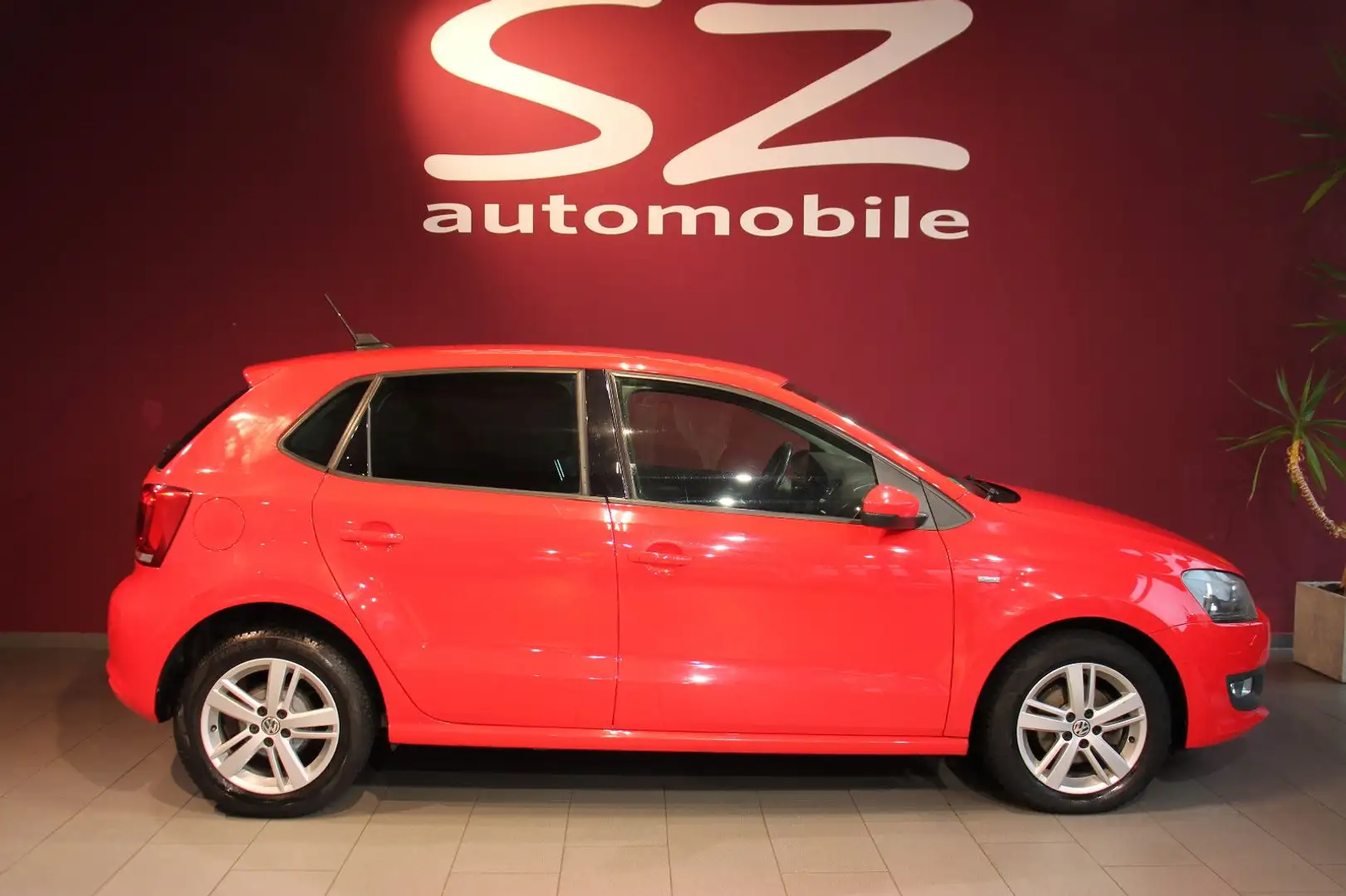 Volkswagen Polo V Life 1.Hand Navi SHZ Rouge - 1