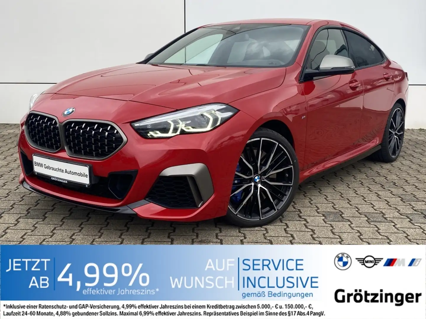 BMW 235 Mi xDrive Gran Coupé HIFI+DrivAss+Ad-LED+ Rojo - 1