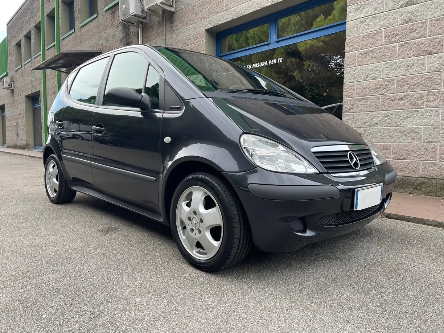 Mercedes-Benz A 140 LUNGA 82CV UNIPROPRIETATRIO CLIMA 4 AIRBAG Grigio - 1