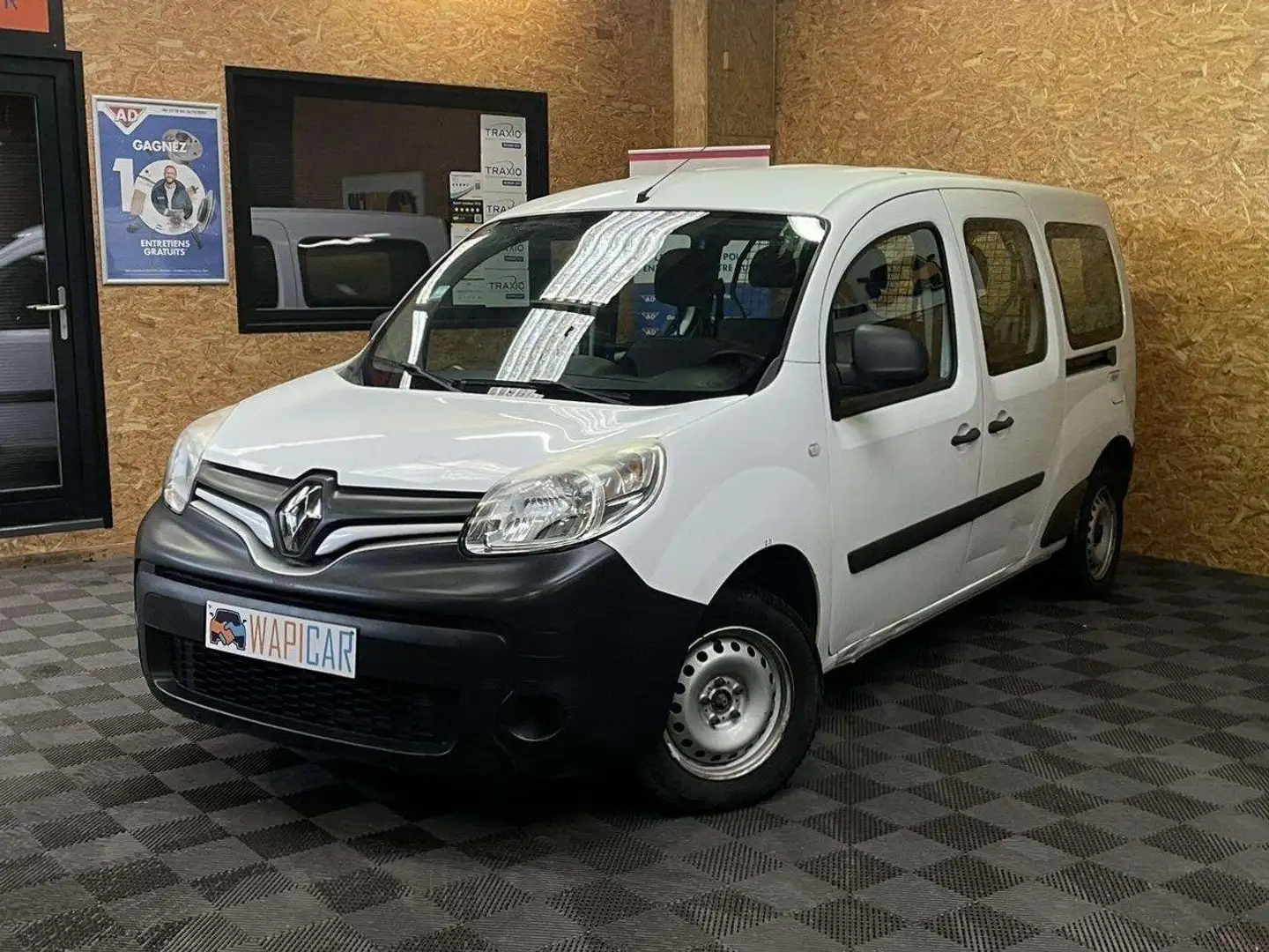 Renault Kangoo Maxi 5places 1.5 dCi eur6 utilitaire Blanc - 2