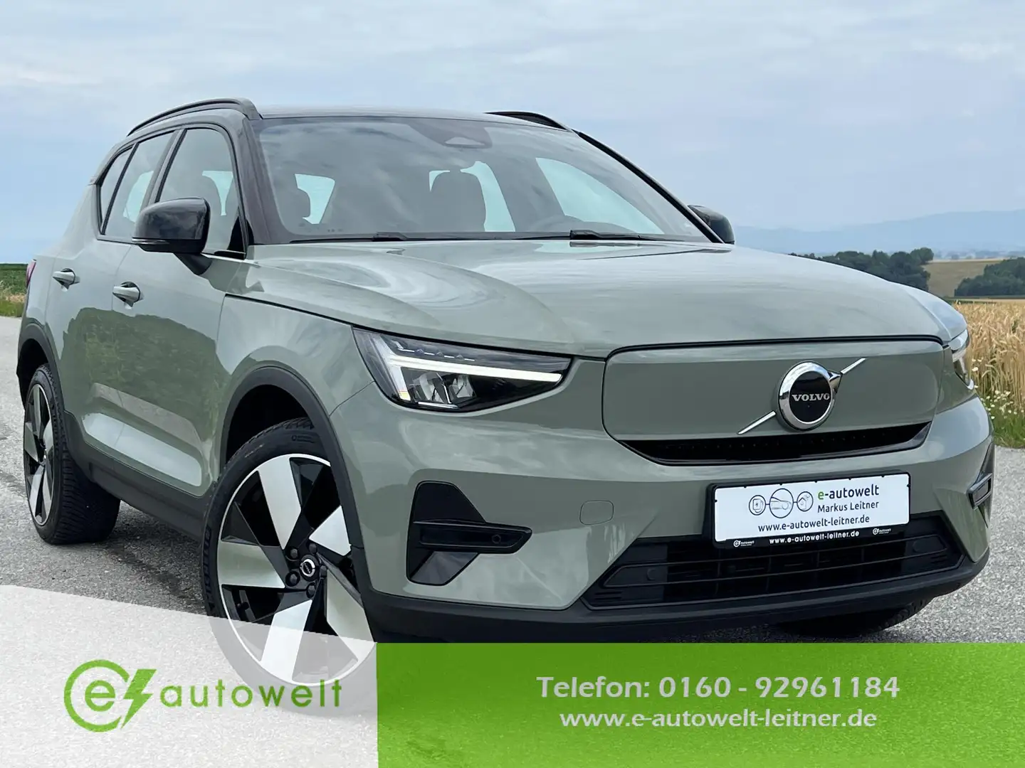 Volvo XC40 Plus Recharge Pure AWD ACC BLIS el. Heckklappe Vert - 1