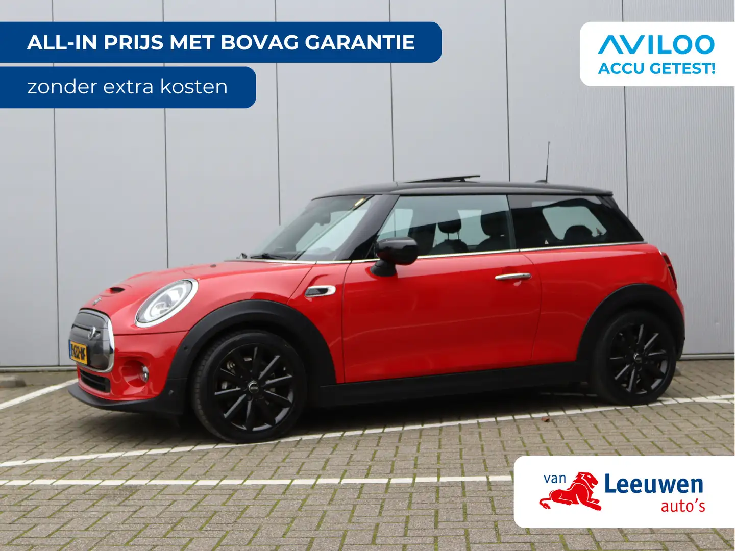 MINI Electric Yours 33 kWh | Panoramadak | Leder | 94,2 Rouge - 1