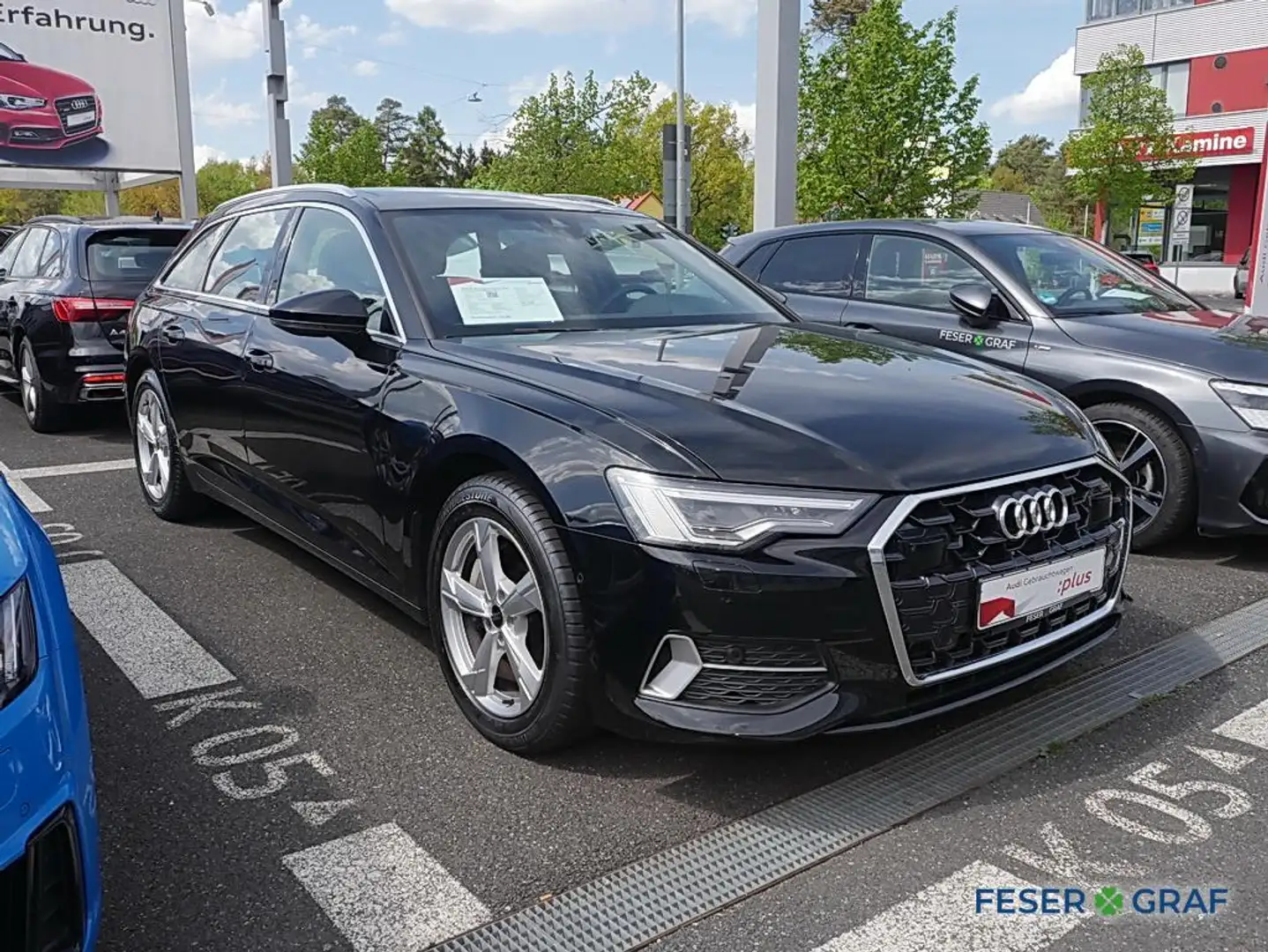 Audi A6 Avant advanced 45 TFSI S tronic Pano Matrix ACC Schwarz - 2