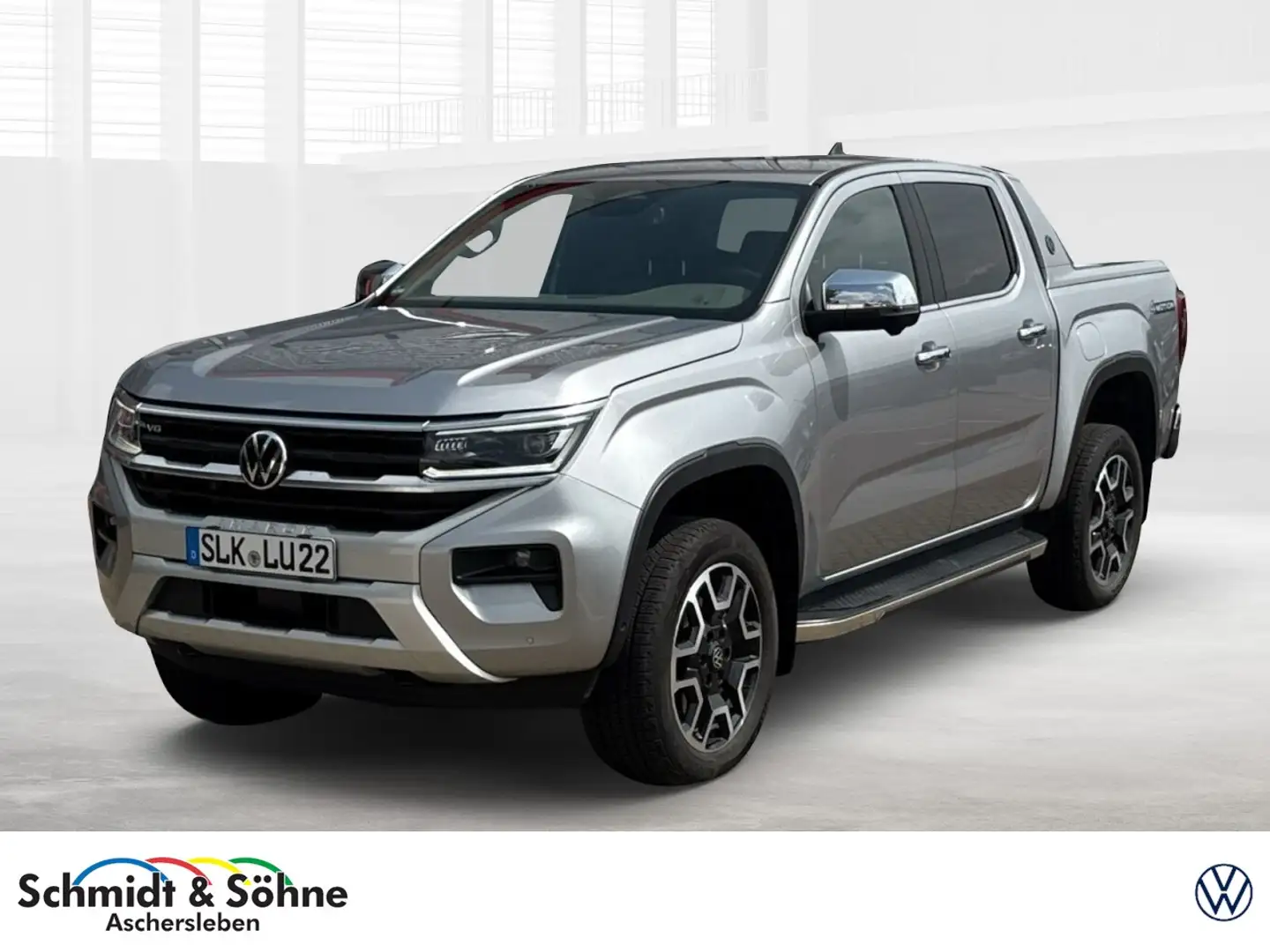 Volkswagen Amarok Aventura 3.0 TDI 4MOT STHZ+MATRIX+SIDE Klima Silber - 1