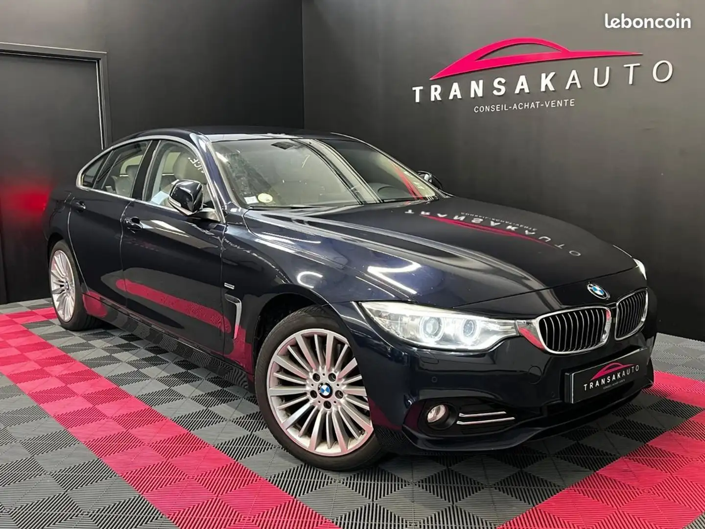 BMW 430 SERIE (F36) Coupé 430d xDrive 3.0 d 24V 258 cv Boîte auto ORIGINE FRANCE SIEGES CHAUFFANTS Blauw - 1