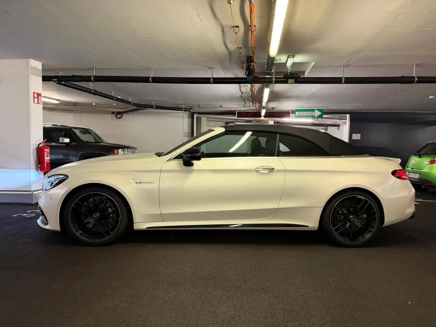 Mercedes-Benz C 63 AMG C 63 AMG Cabrio Aut. Weiß - 2