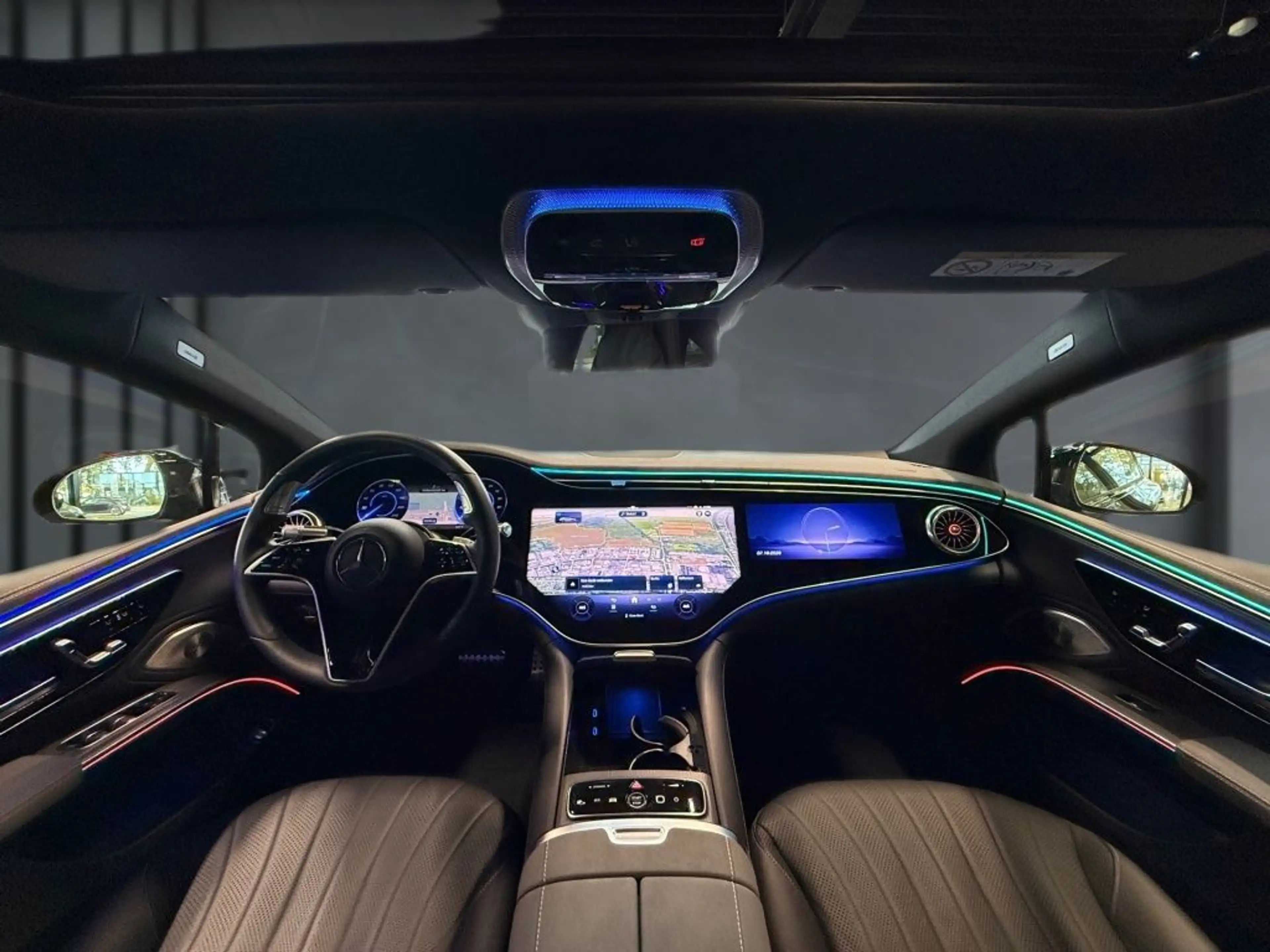 Mercedes-Benz EQS 450 4M AMG+DRIVE-P+FOND-ENT+AIRMATIC+HAL+AHK — photo 14