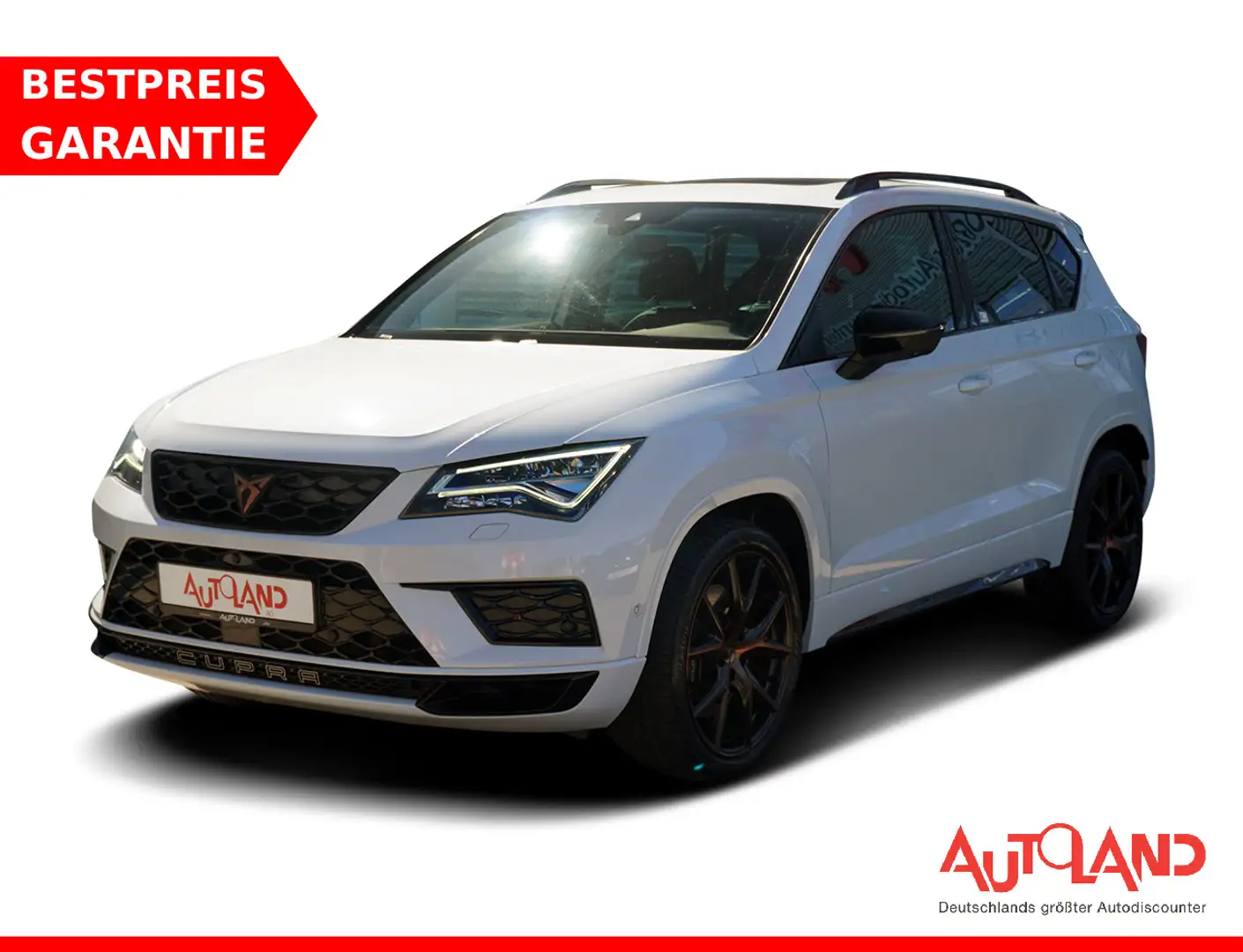 CUPRA Ateca 2.0 TSI DSG 4Drive LED AHK ACC Navi Kamera Weiß - 1