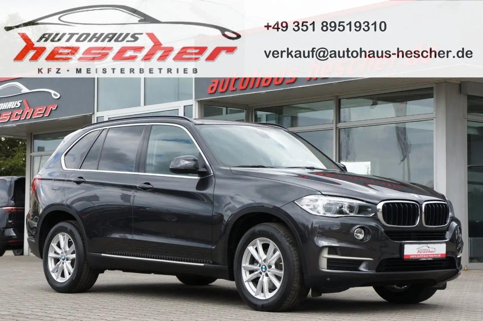 BMW X5 30d xDrive Automatik *STANDHZG*NAVI*AHK* Grau - 1