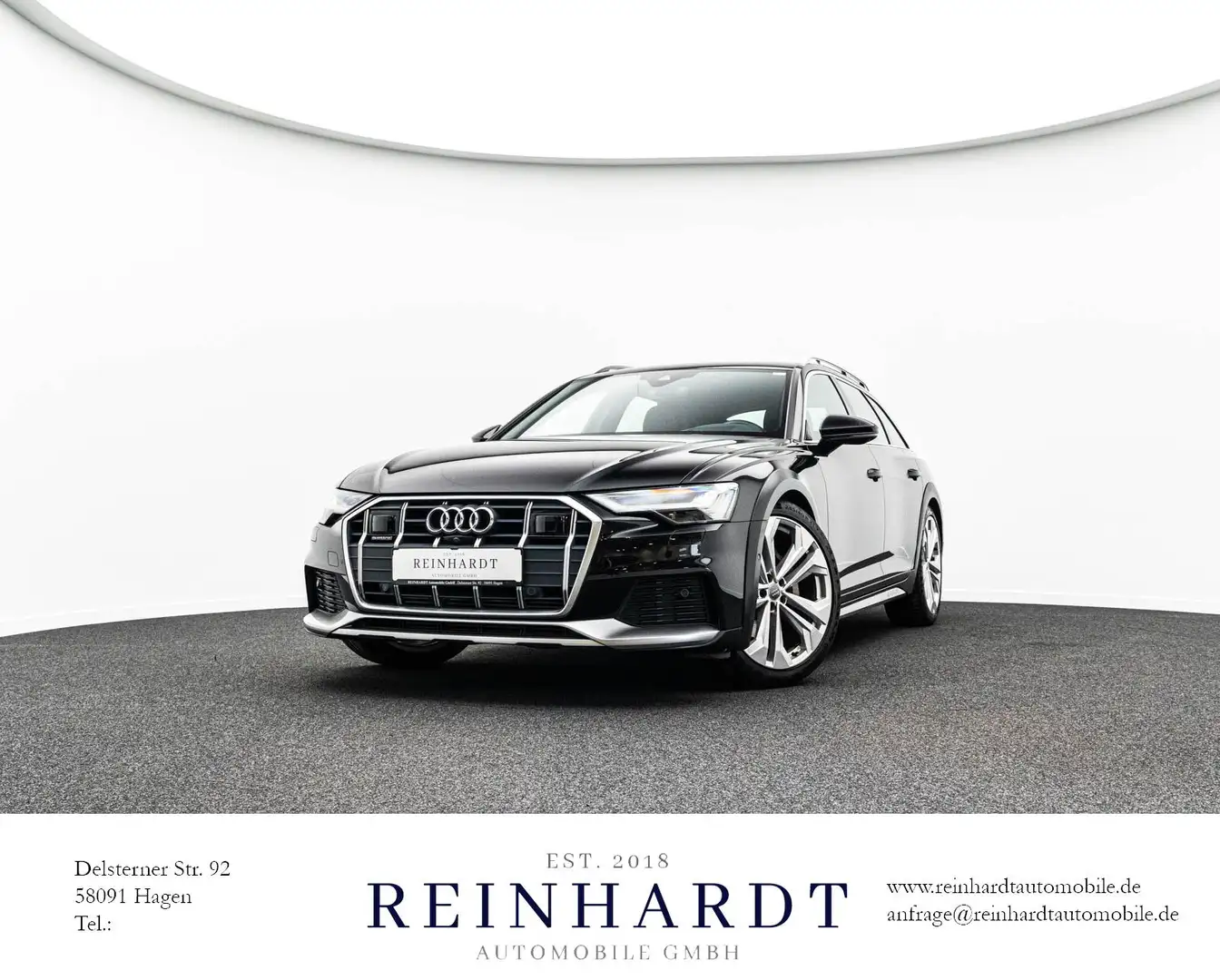 Audi A6 allroad 50TDi Q HD-MTRX/ACC/HuD/360°/AHK/StHz Negru - 1