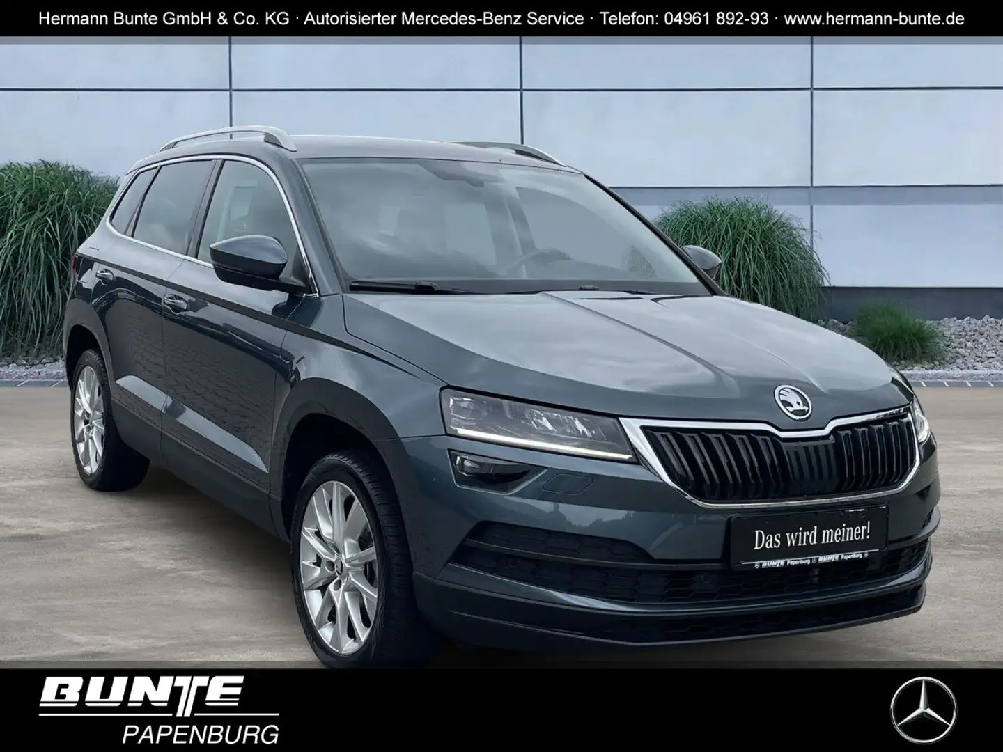 Skoda Karoq 1.5 TSI ACT STYLE/AHK/LED/SHZG/KAMERA/// Gris - 1