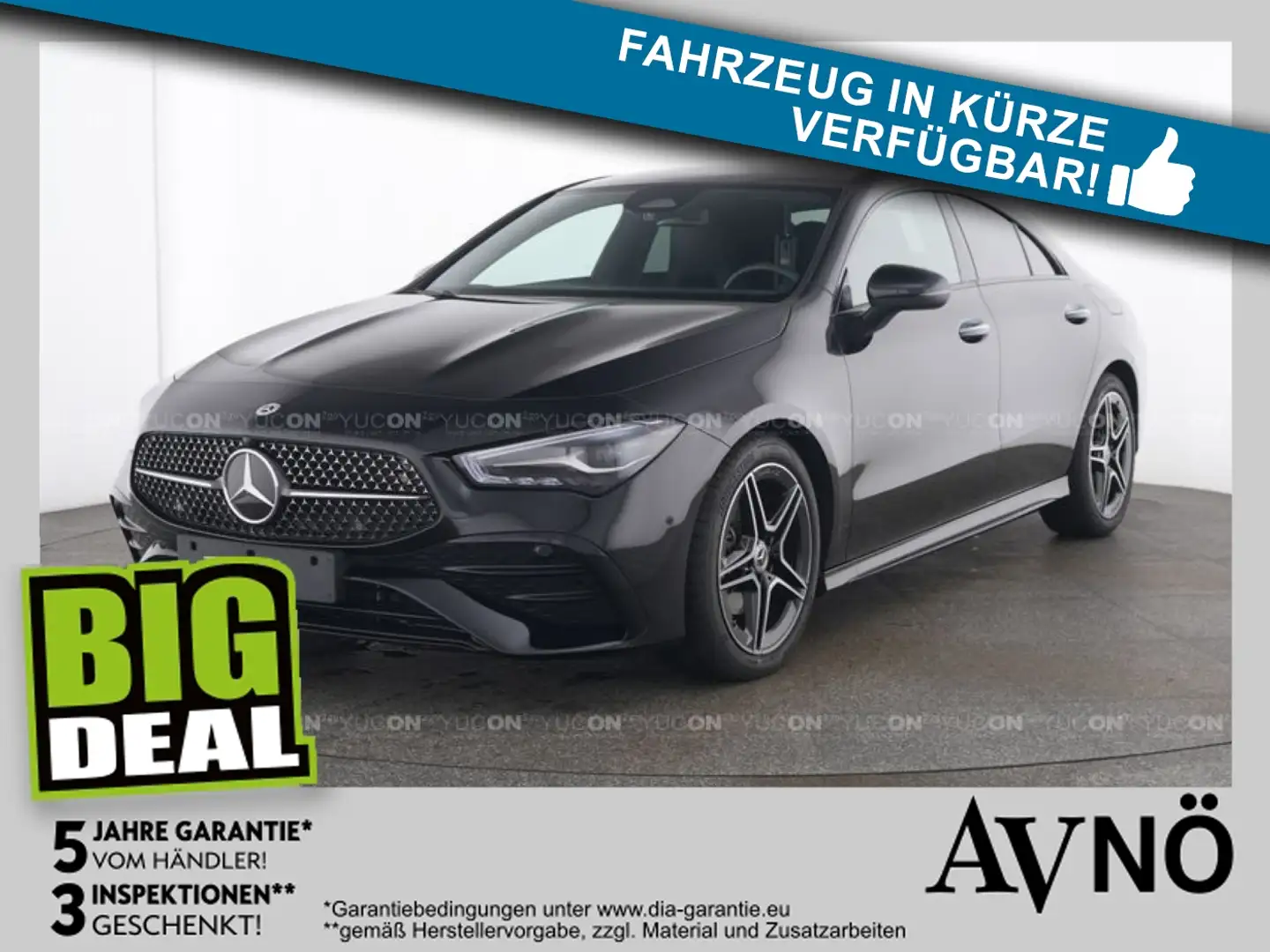 Mercedes-Benz CLA 180 COUPE AMG LINE PANO SD NIGHT PAKET Schwarz - 1