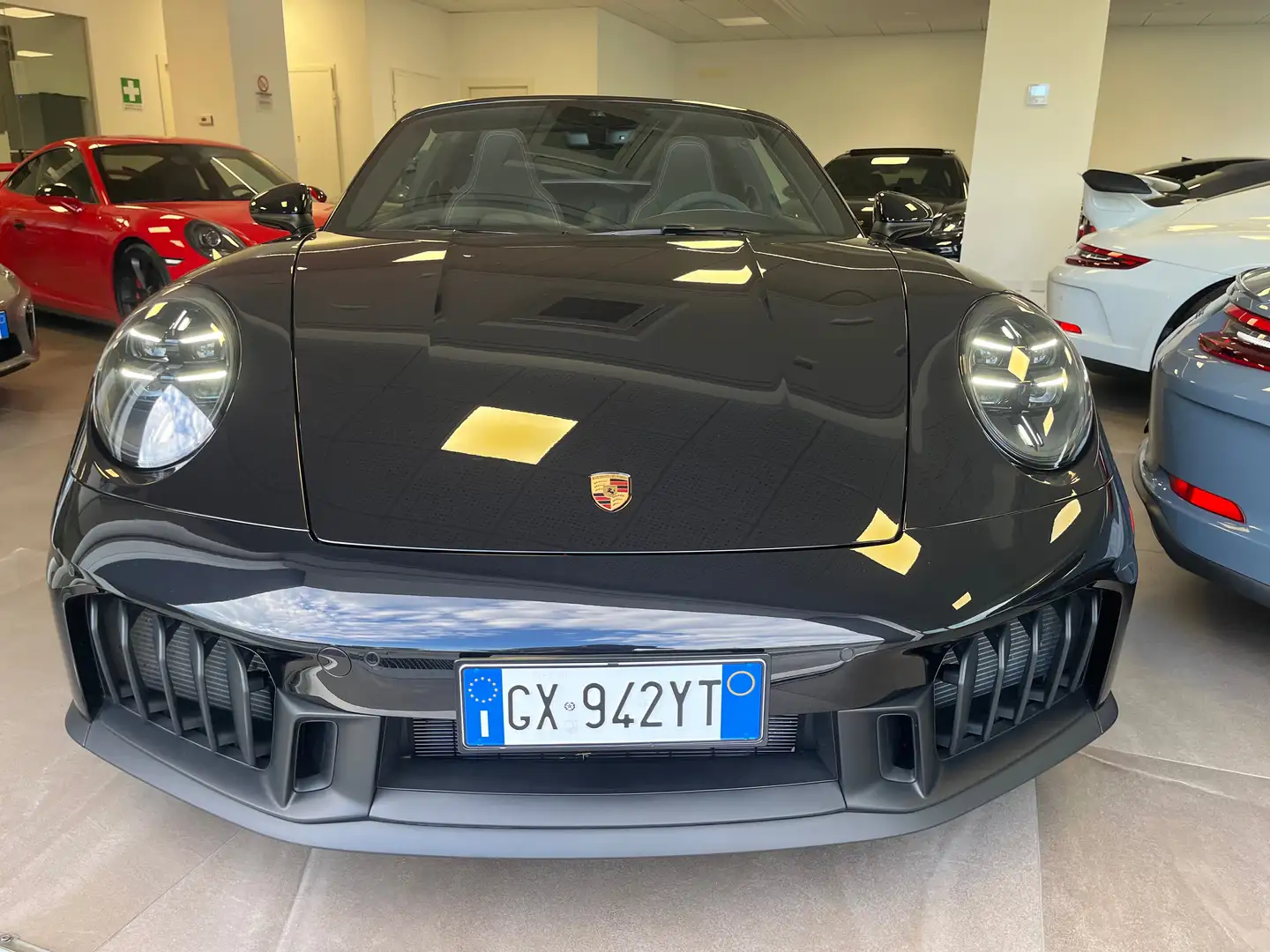 Porsche 992 911 MK2 TARGA 4 GTS T-HYBRID 541 CV IVA ESP. TOT!! Nero - 2
