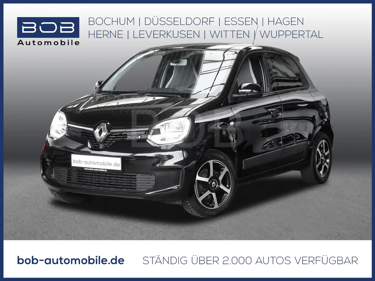 Renault Twingo LIMITED SCe 75 KLIMA BT LM PDC  ALLWETTER Schwarz - 1