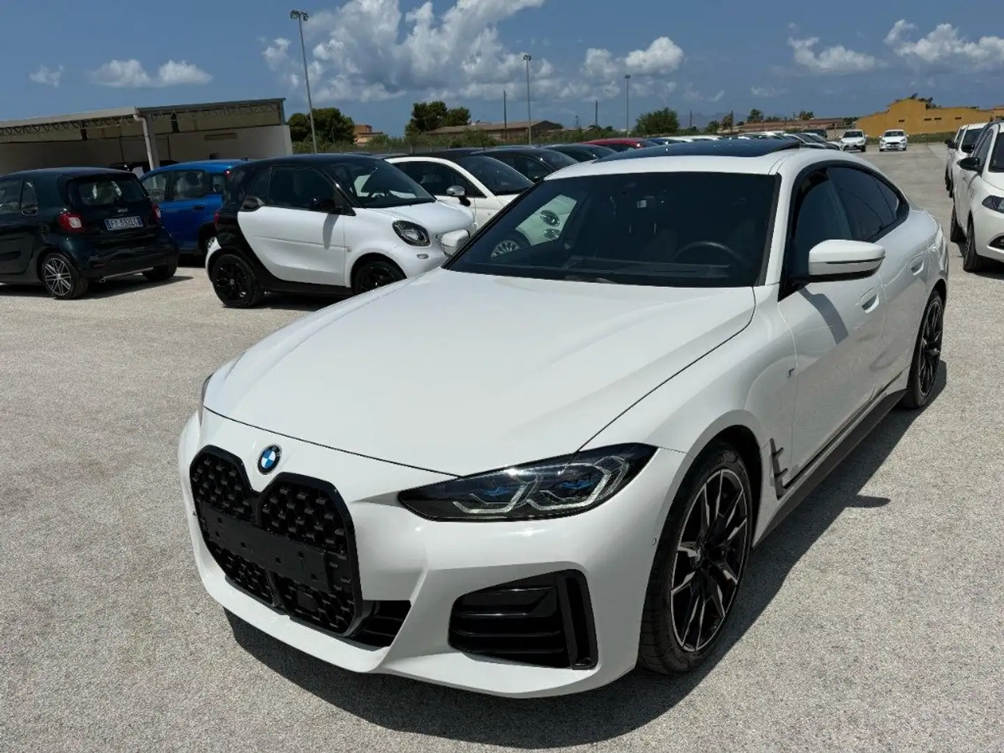 BMW 420 d 48V Msport Auto + TETTO Blanco - 1