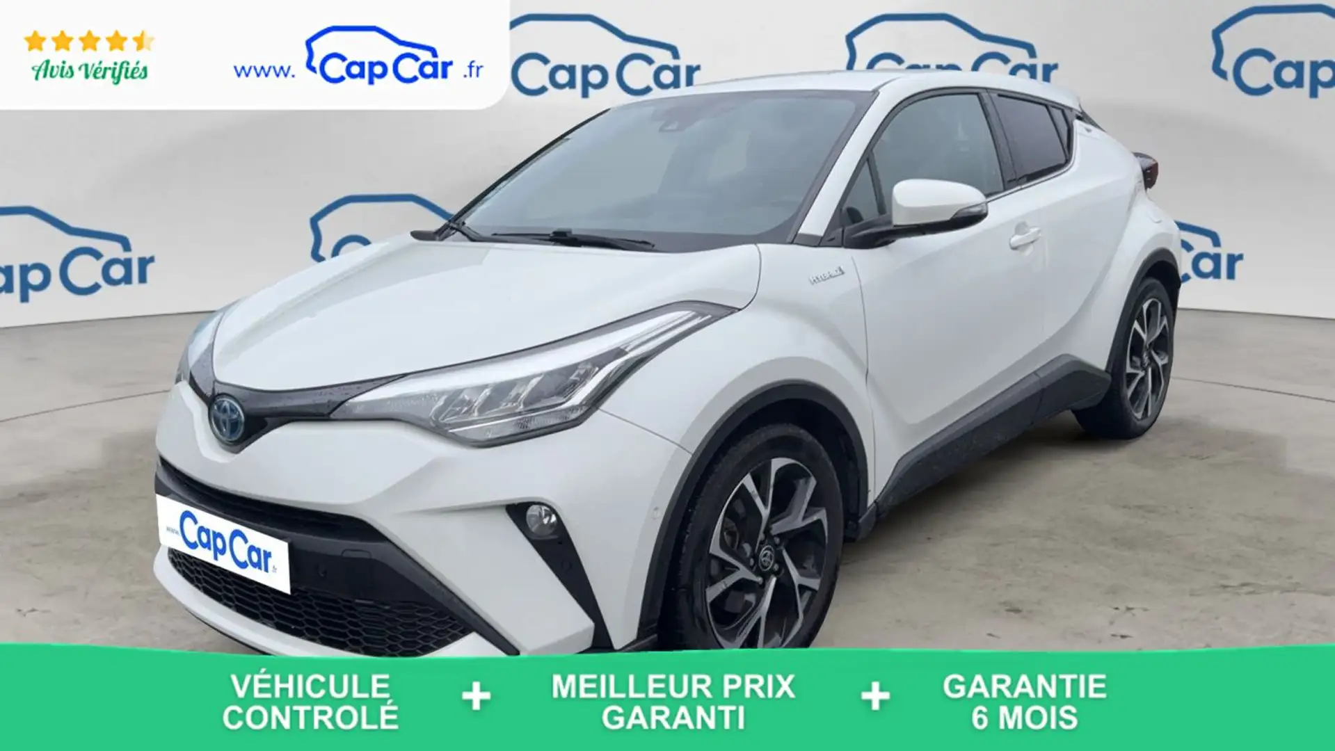 Toyota C-HR 2.0 VVT-i 184 Hybrid CVT Dynamic Blanc - 1
