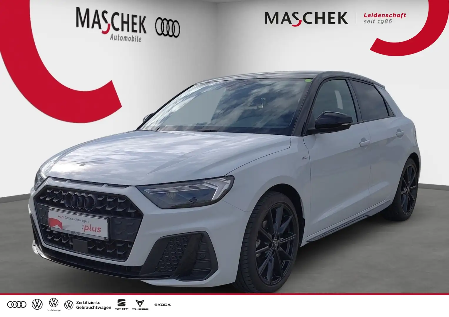 Audi A1 Sportback S line 30 TFSI Stronic BlackEd Naviplus Чёрный - 1