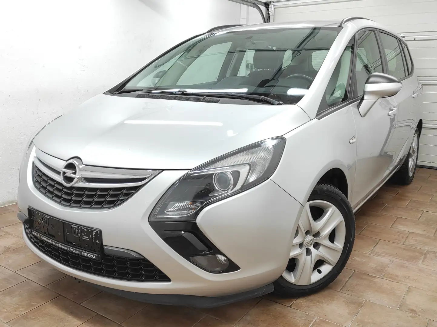 Opel Zafira Tourer C 1.4 NAVI KLIMAA EURO5 ALLWETTER 7-SITZER BC TEMP Gris - 2
