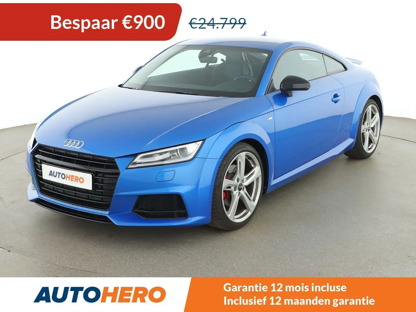 Audi TT 2.0 TFSI Coupe Blauw - 1